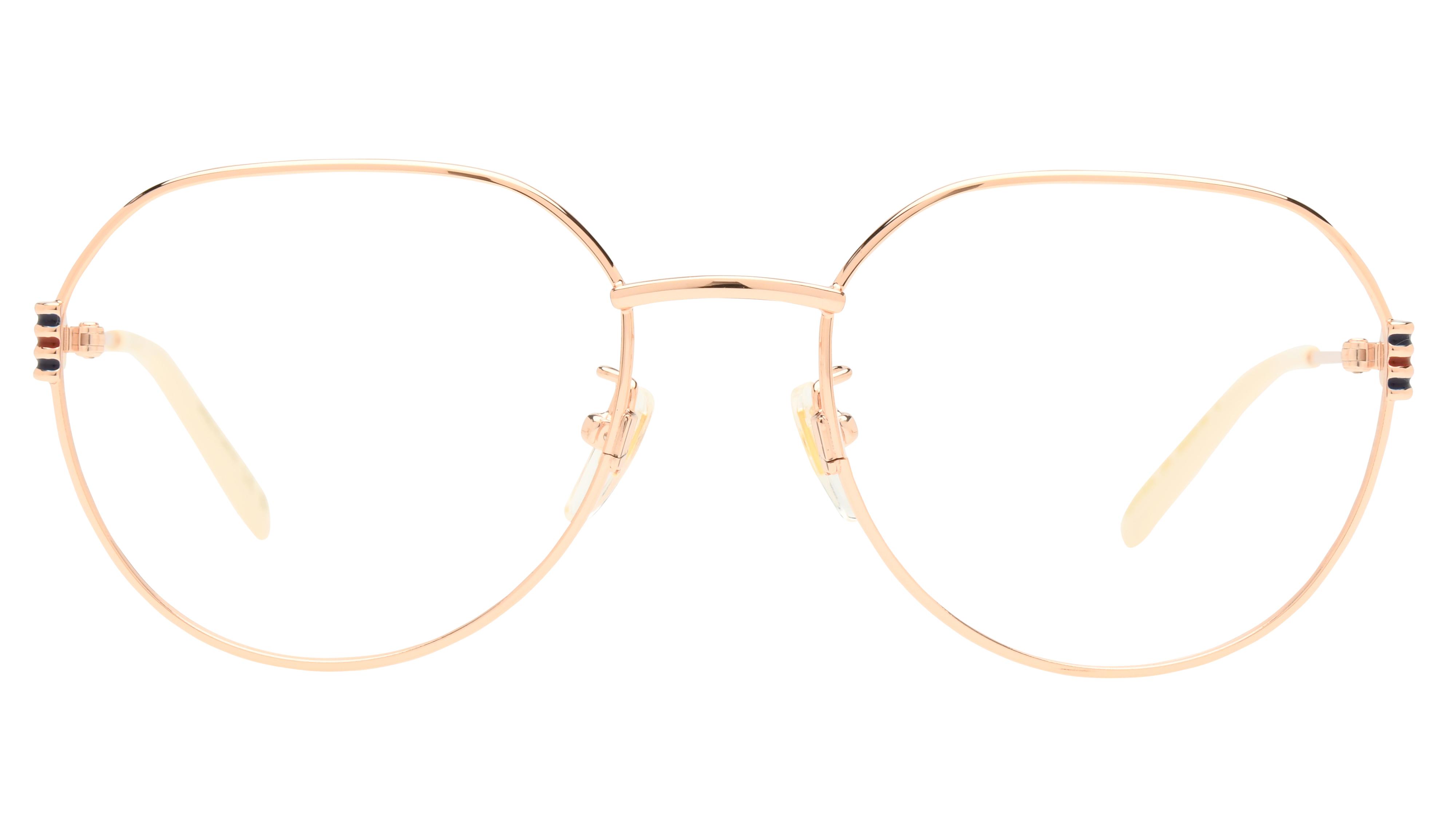 Lunettes de vue Gucci Femme Or Pantos Gg1675Ok Face