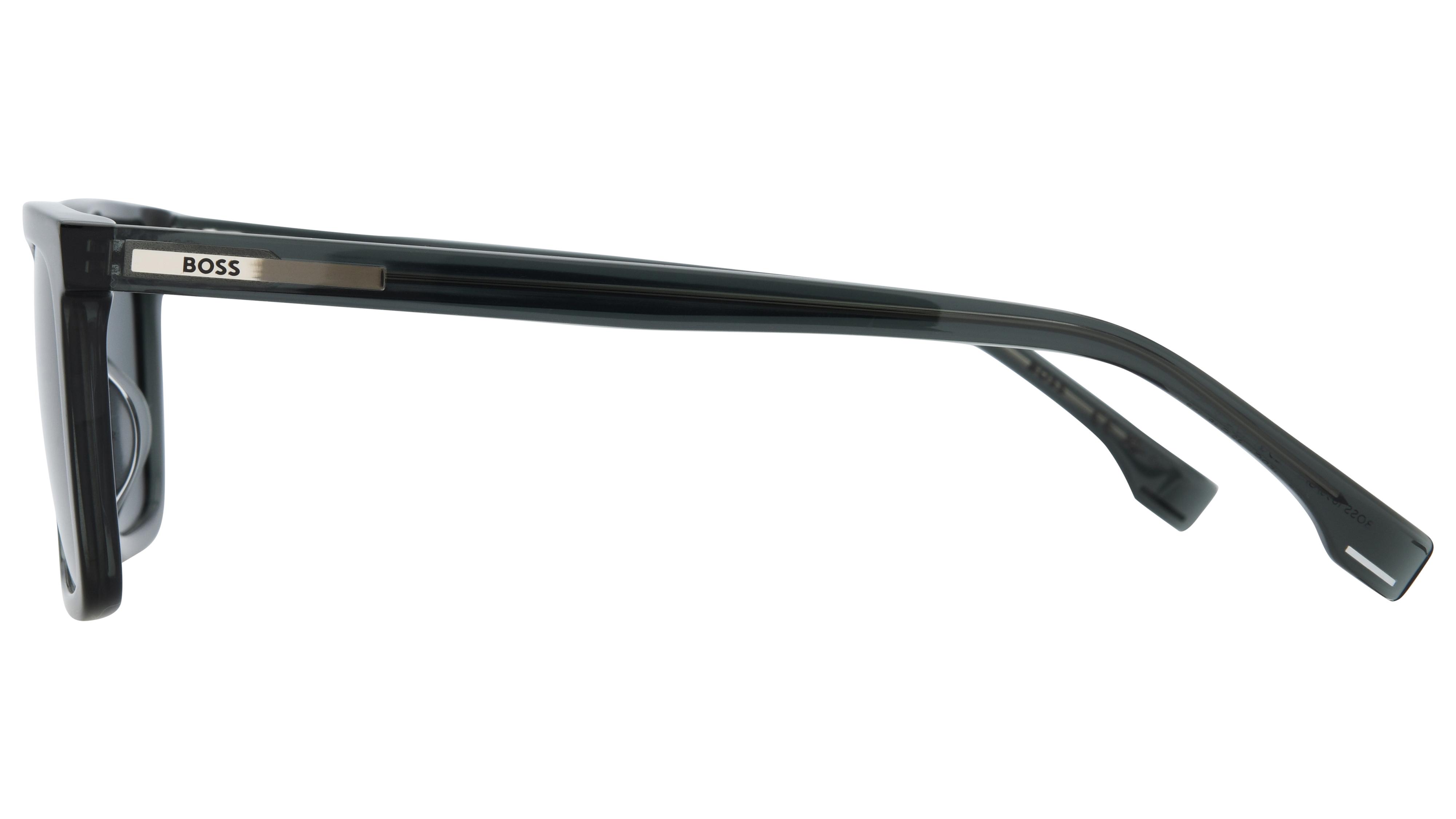 Lunettes de soleil Boss Homme Vert Rectangle Boss Gauche