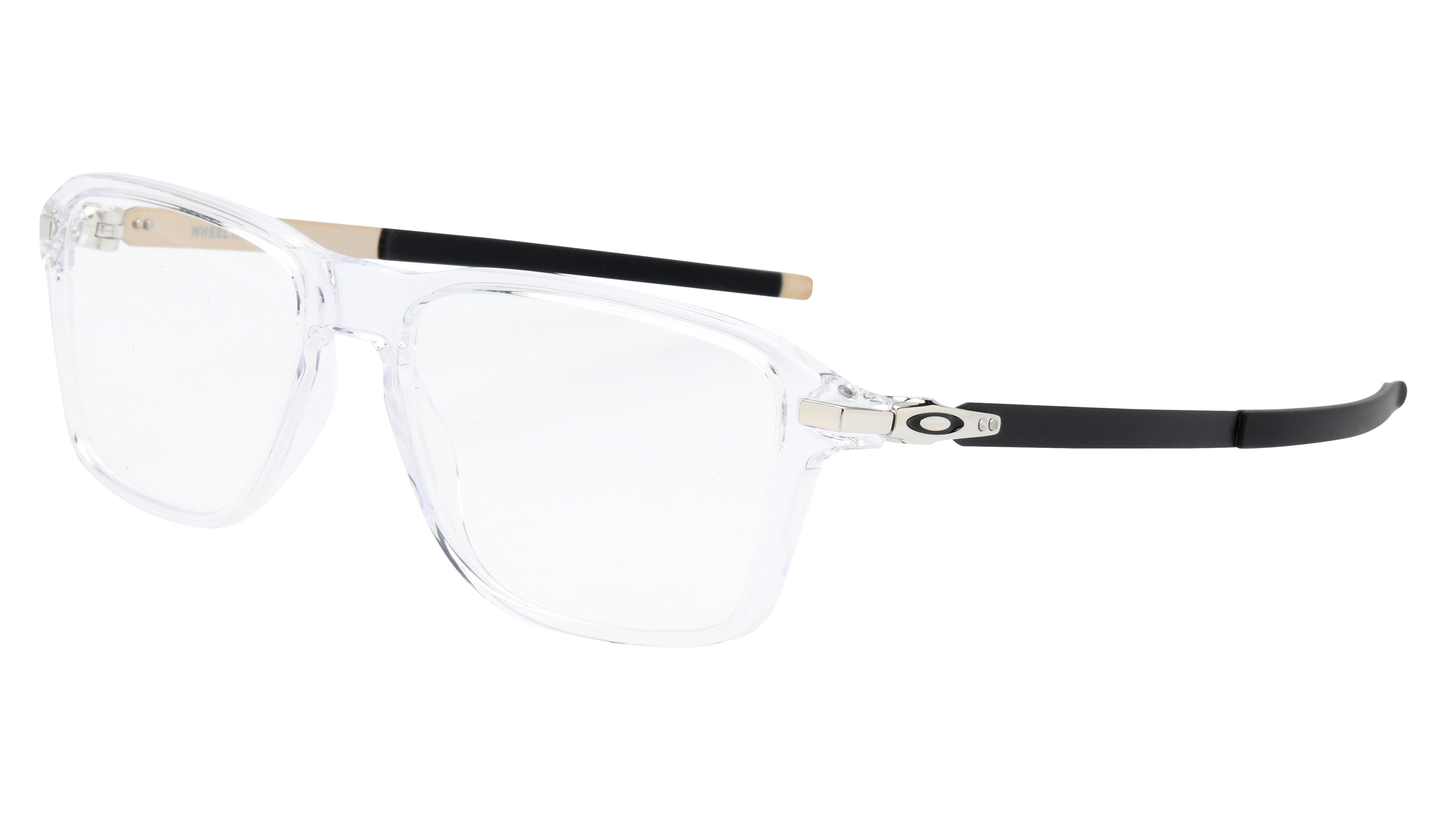 Lunettes de vue Oakley Homme Gris Carré Ox8166 Trois-Quart