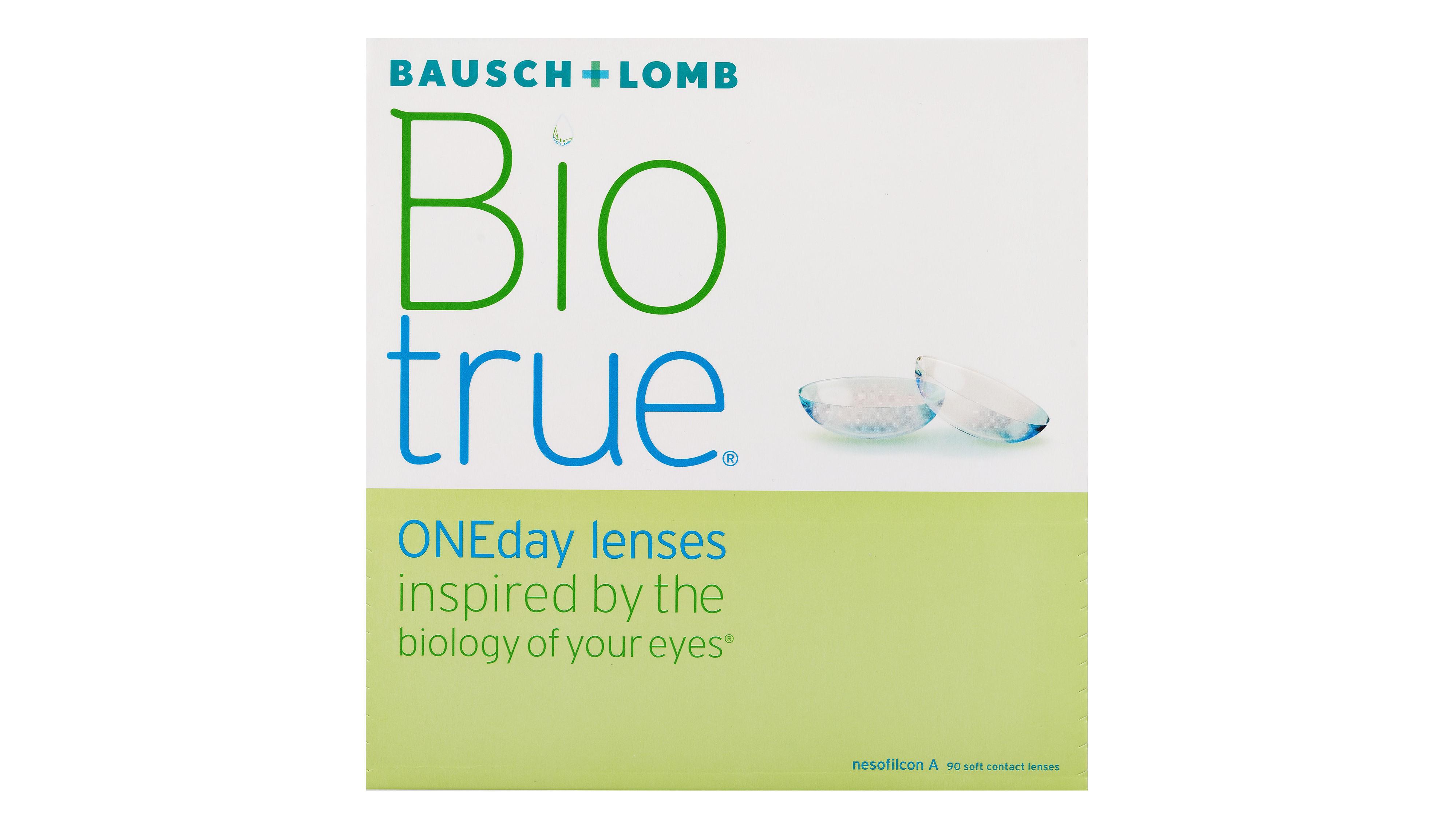 Lentilles de contact Biotrue One Day Boîte de 90