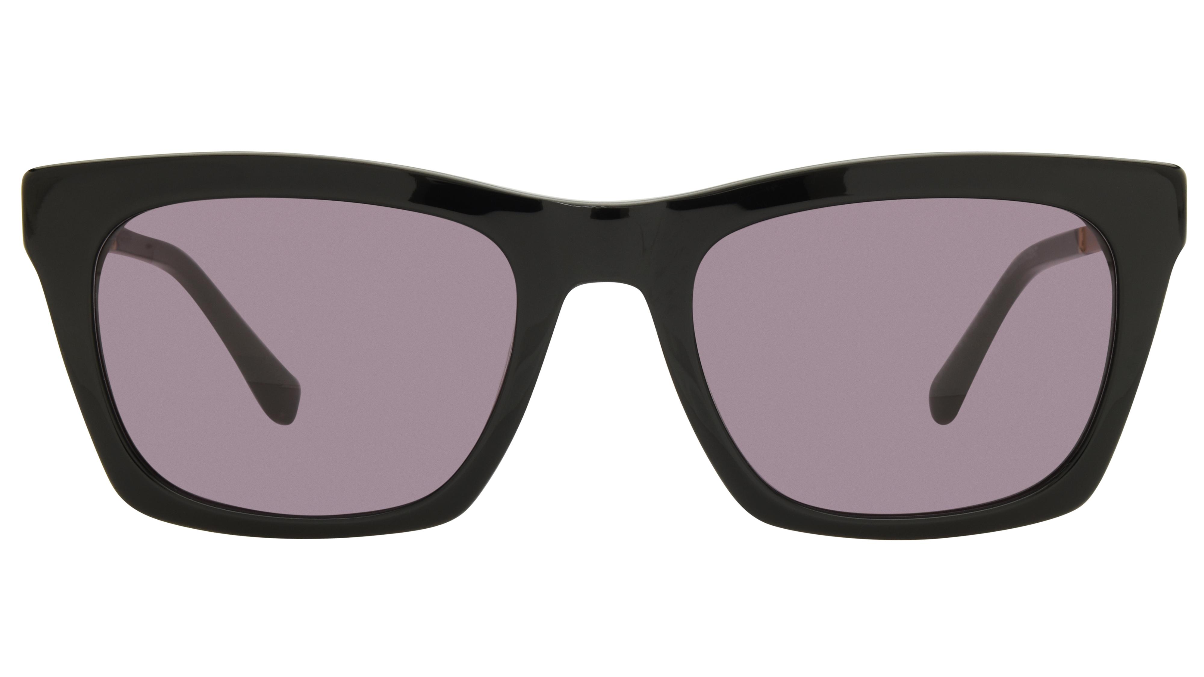 Lunettes de soleil Sandro Femme Noir Carré SD6097 Face