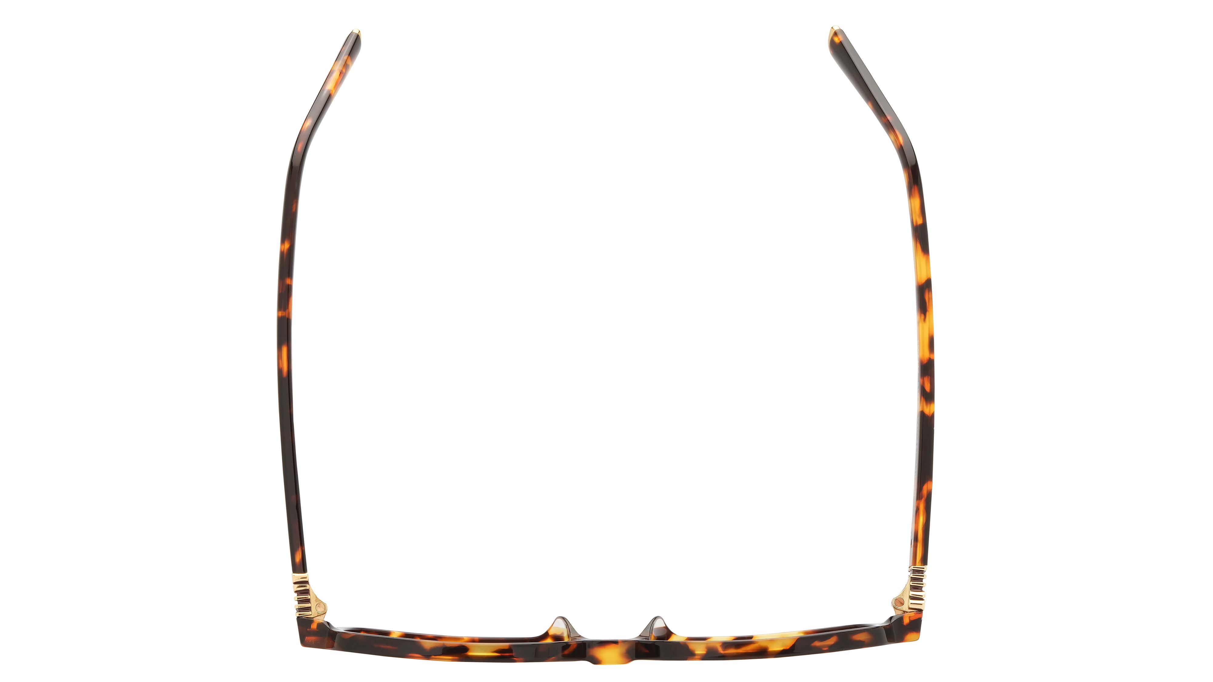 Lunettes de soleil Miu Miu Femme Écaille Rectangle MU Dessus