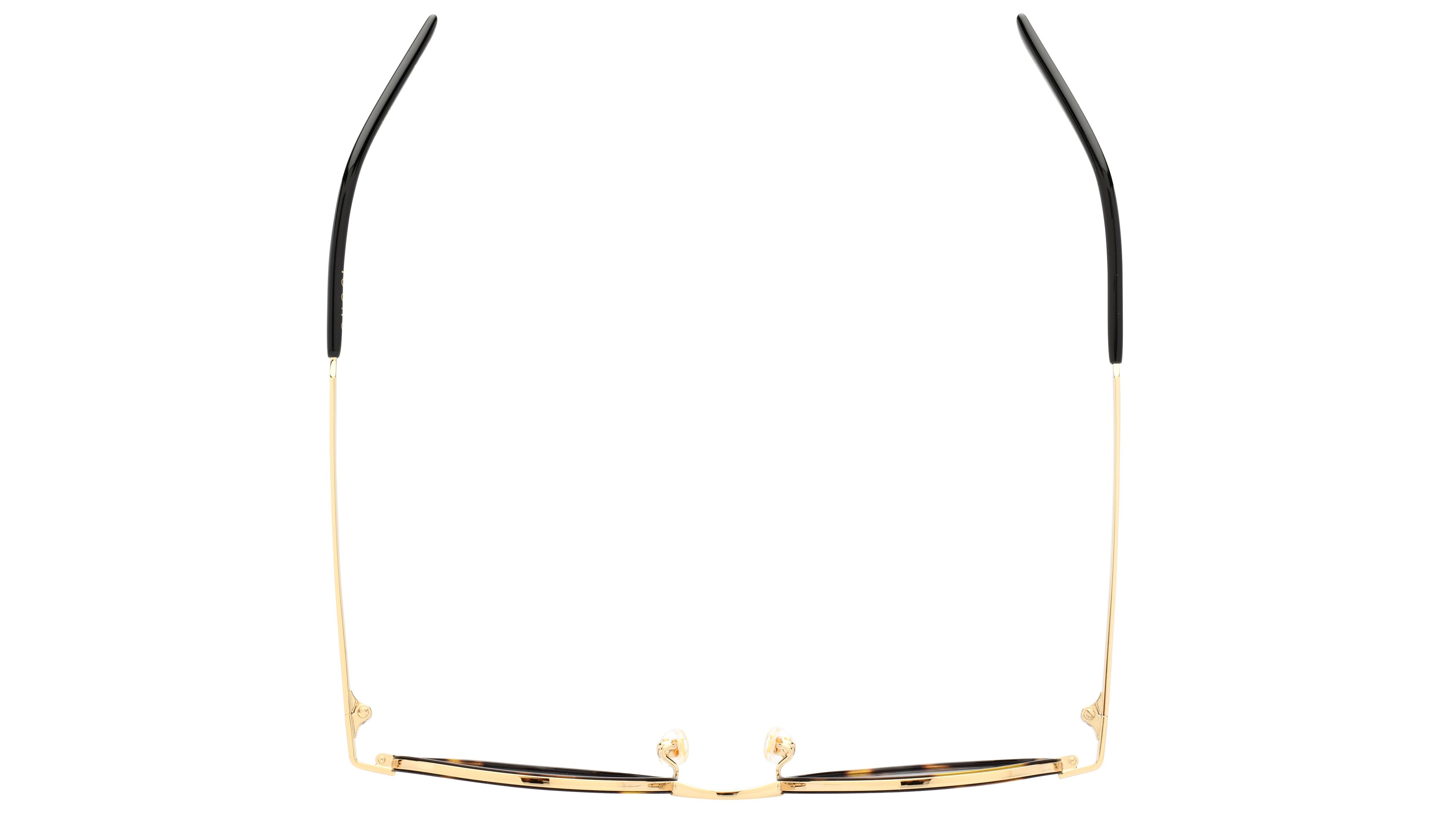 Lunettes de vue Gucci Homme Or Ronde Gg1353Oa Dessus