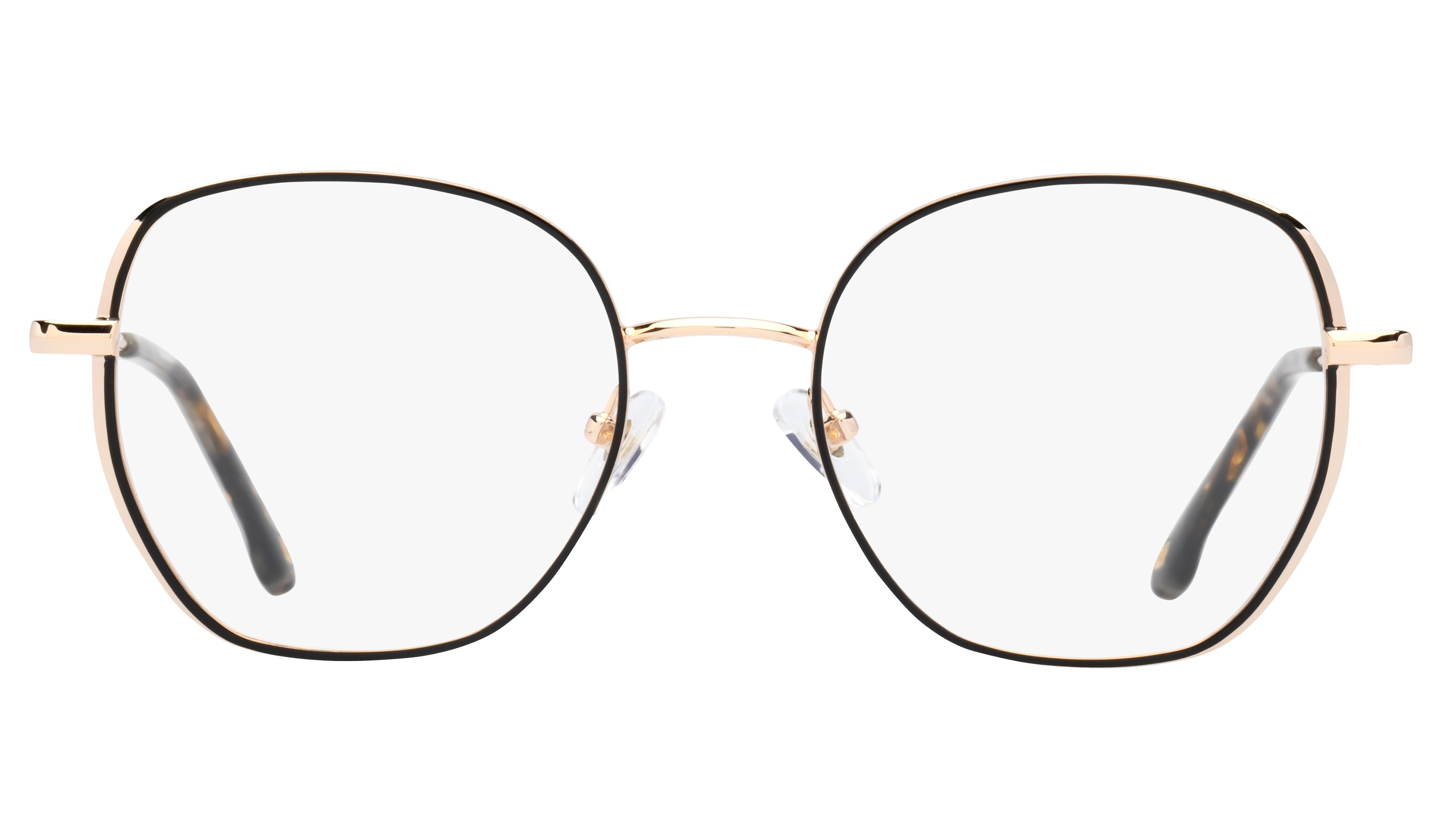 Lunettes de vue ba&sh Femme Noir Carré Ba1050 Face