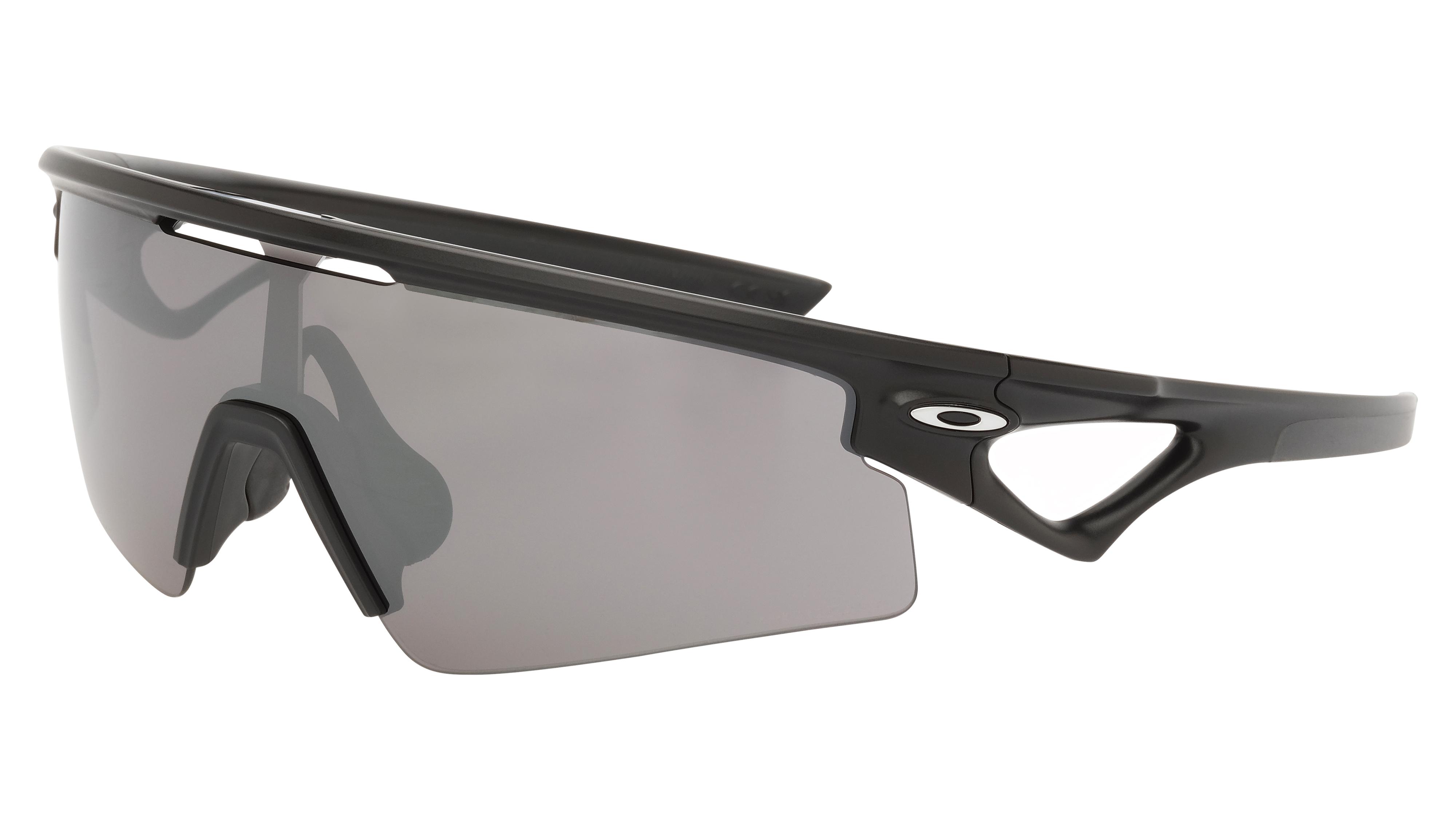 Lunettes de soleil Oakley Mixte Noir Rectangle oo9531 Trois-Quart