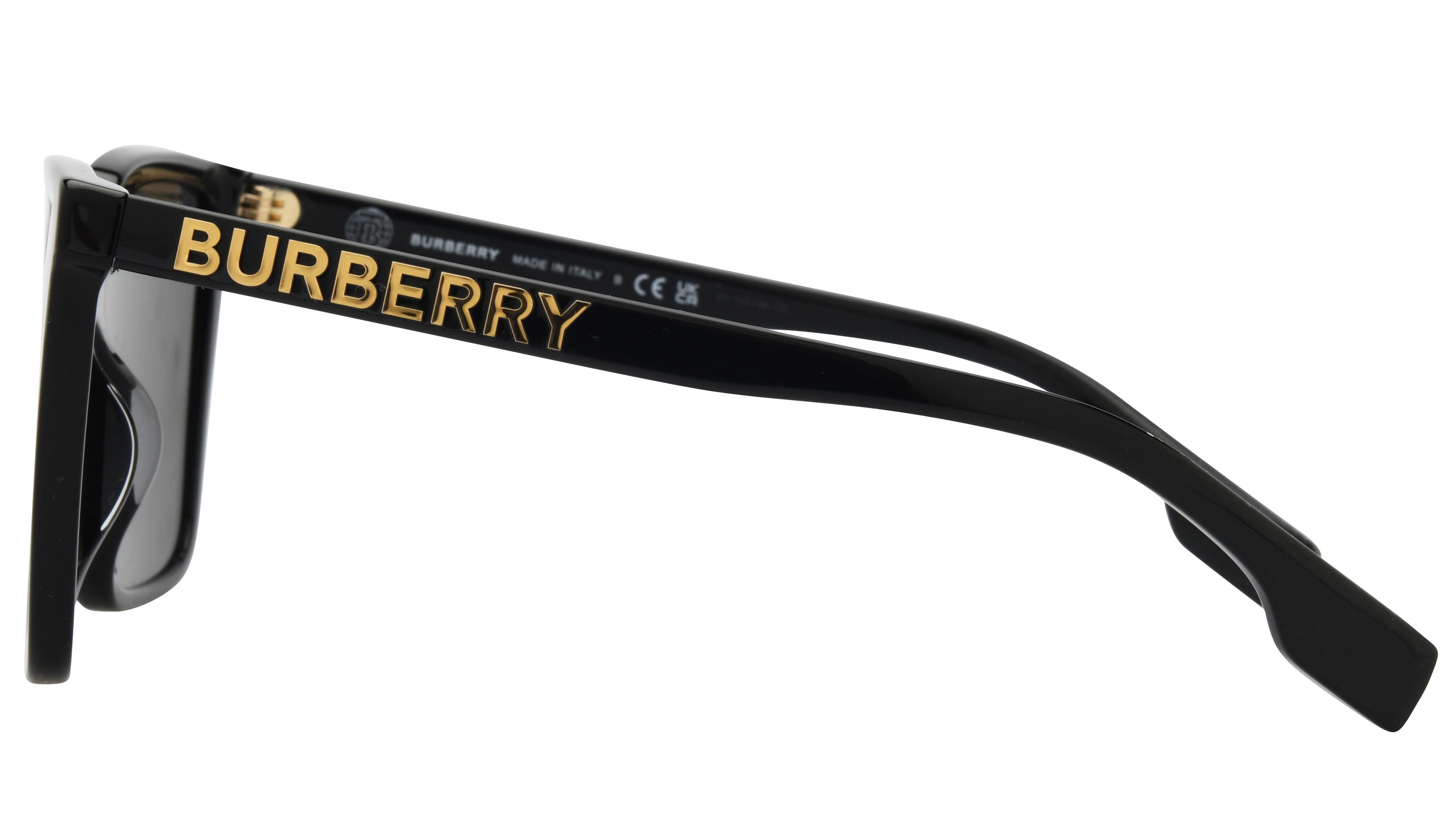 Lunettes de soleil Burberry Femme Noir Carré BE4411D Gauche