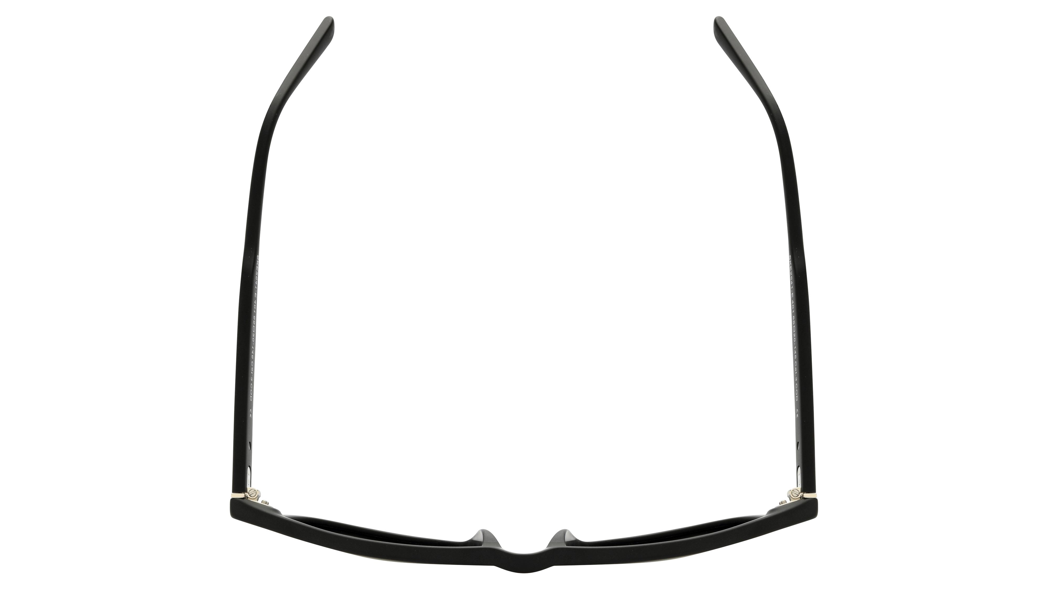 Lunettes de soleil Signature Krys Homme Noir Rectangle Ske2541-E Dessus