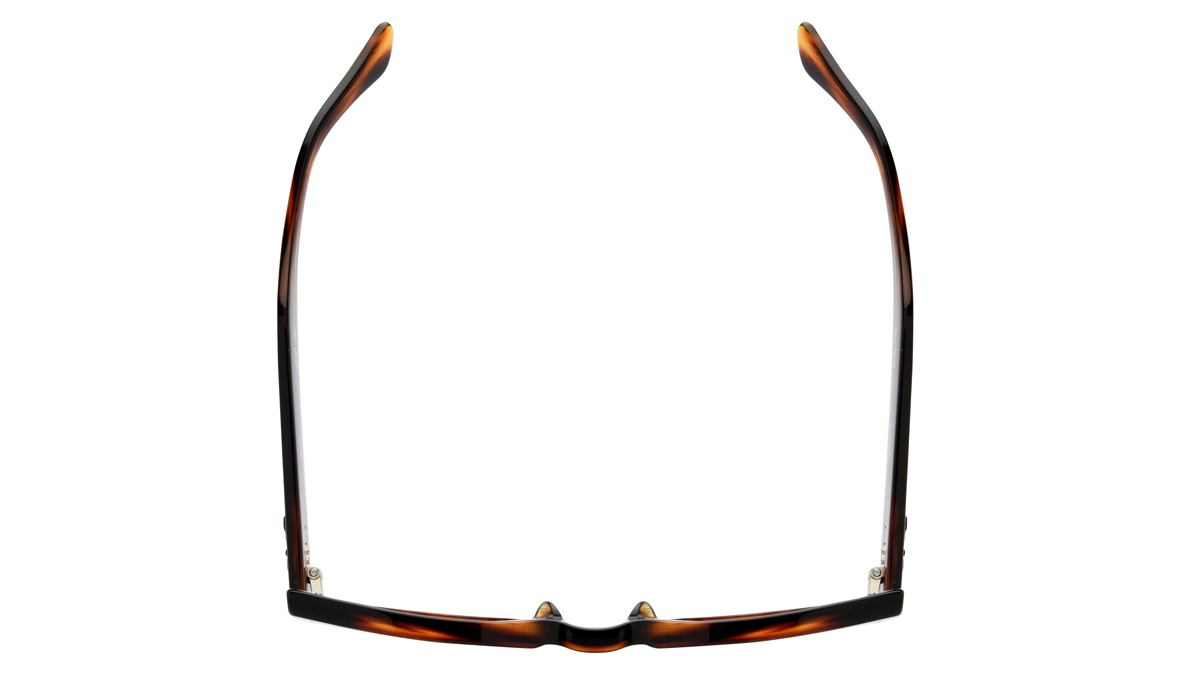 Lunettes de vue Ray-Ban Mixte Écaille Carré Rx0298V Dessus