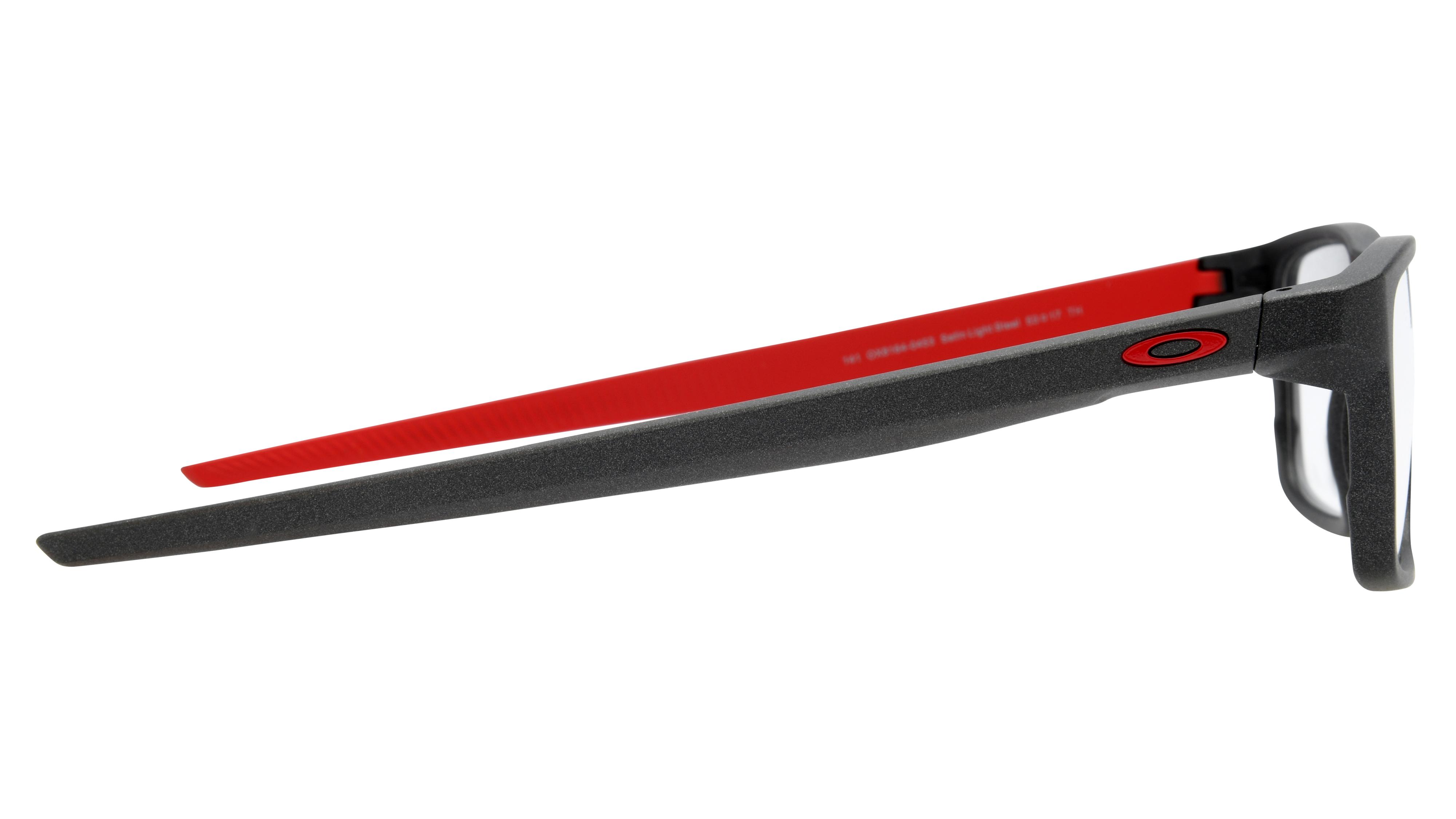 Lunettes de vue Oakley Homme Gris Rectangle Ox8164 Droite