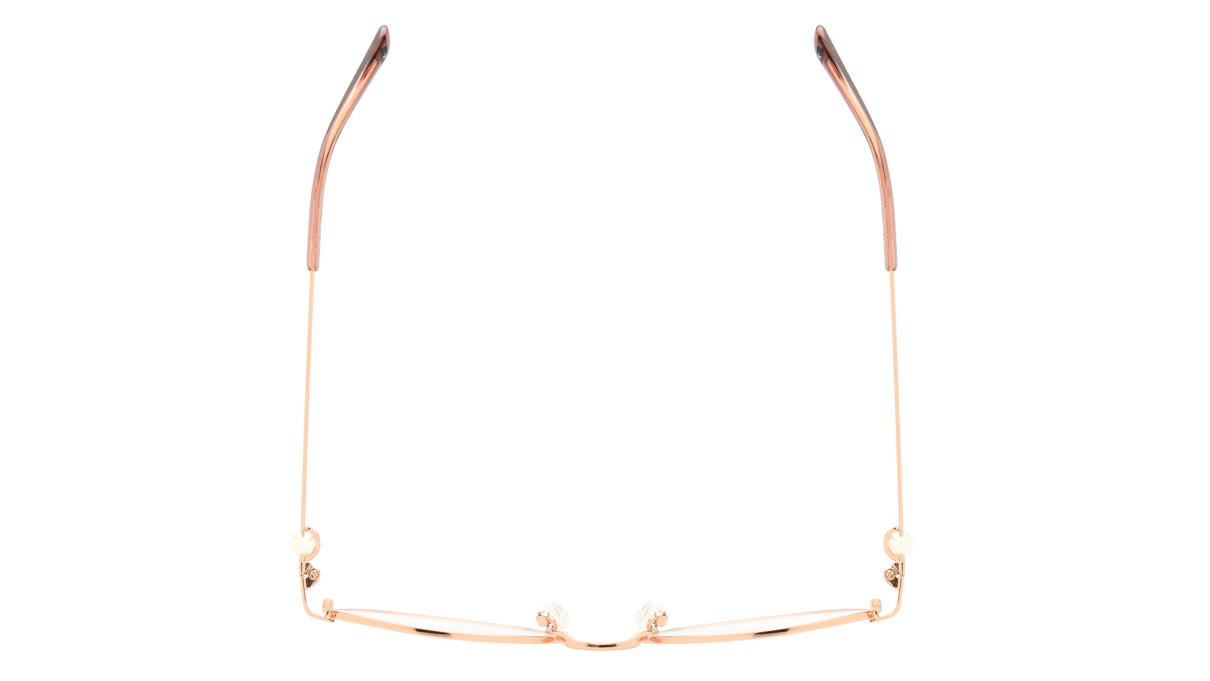 Lunettes de vue Vetyver Femme Or Pantos ve2501f Dessus