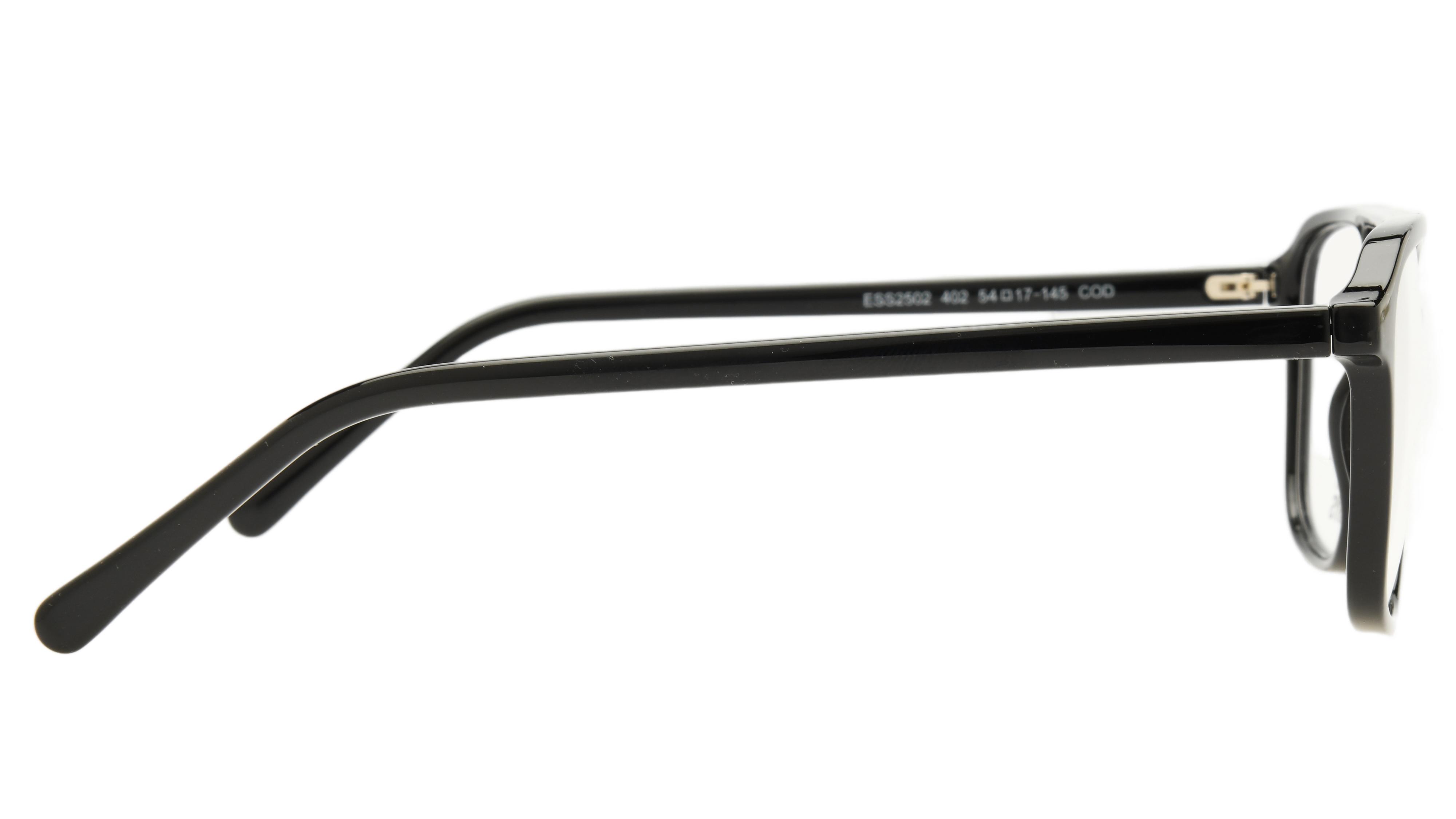 Lunettes de vue Krys Origine Homme Noir Aviateur Ess2502 Droite