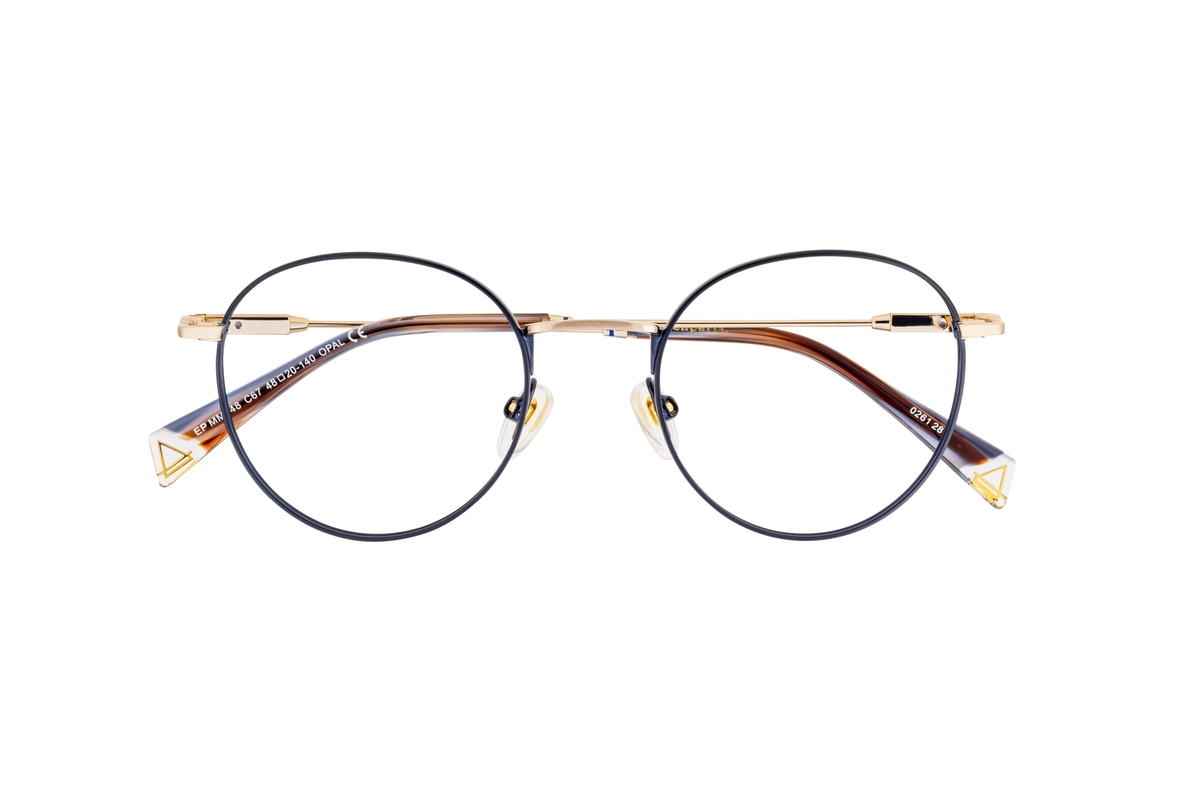 Lunettes de vue Eleven Paris Enfant Bleu Pantos EPMM048 Face