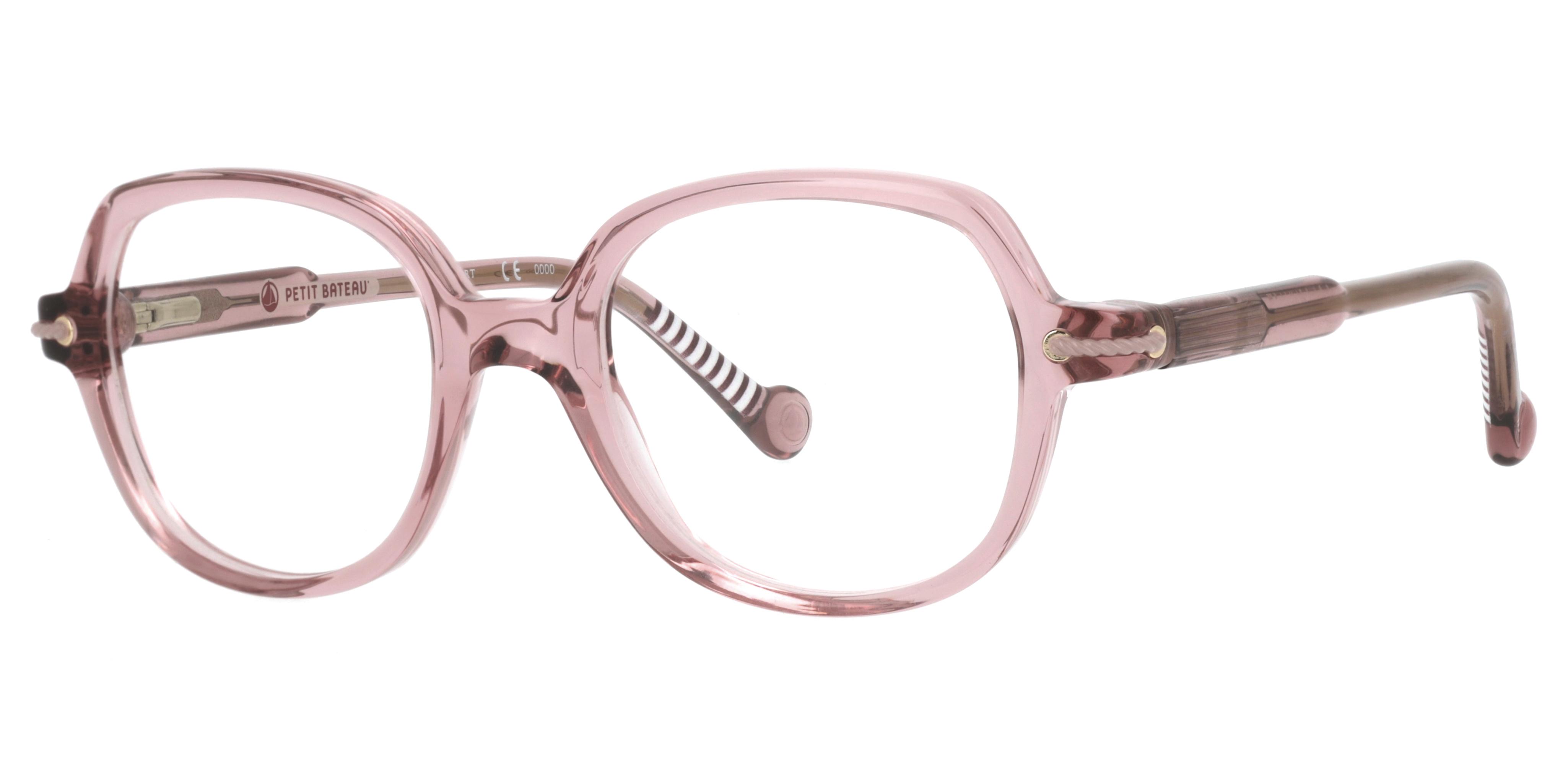 Lunettes de vue Petit Bateau Enfant Rose Papillon Ouessant Gauche