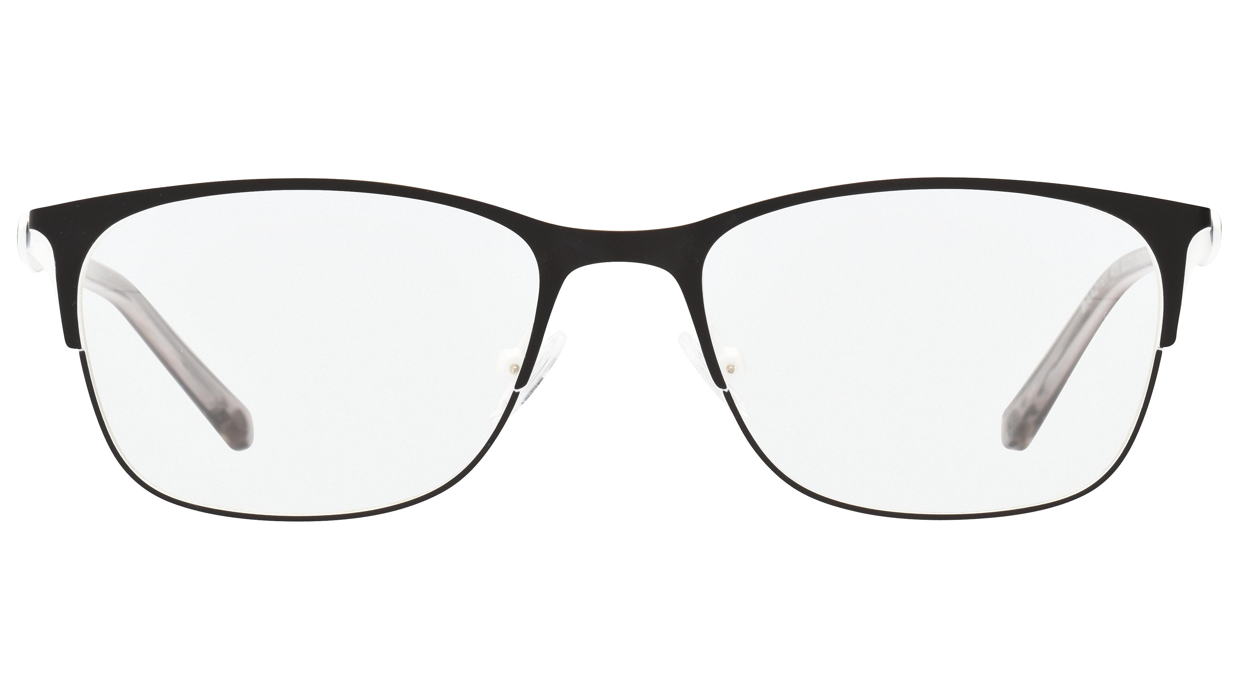 Lunettes de vue Baïa Femme Noir Rectangle Baa2101 Face