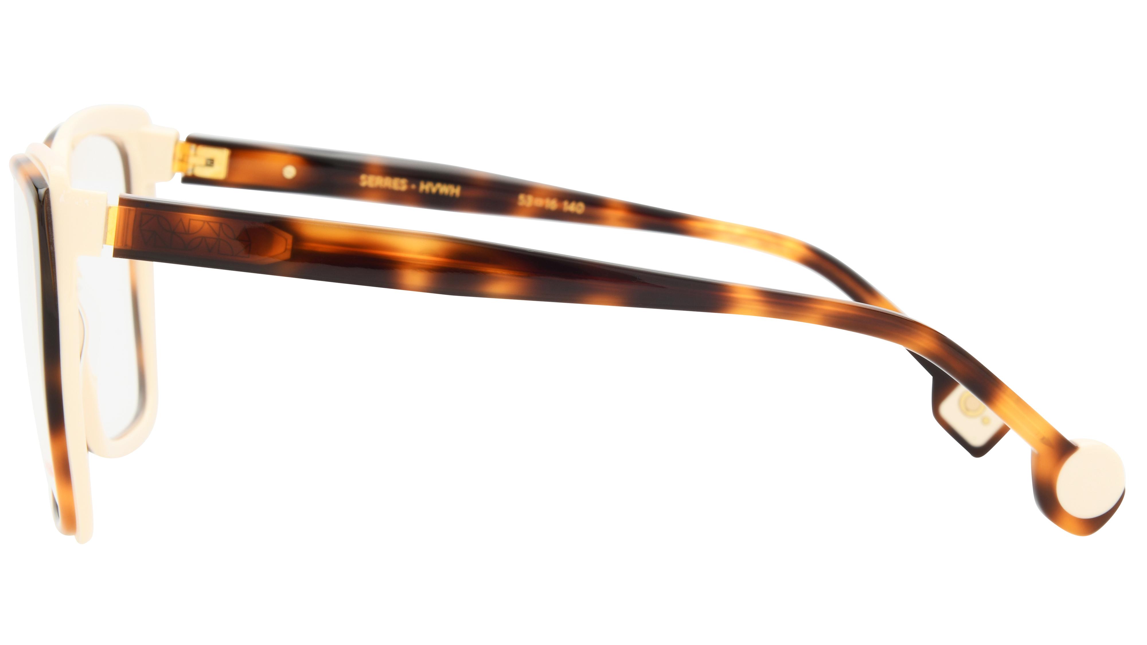 Lunettes de vue Etnia Barcelona Femme Écaille Carré serres Gauche