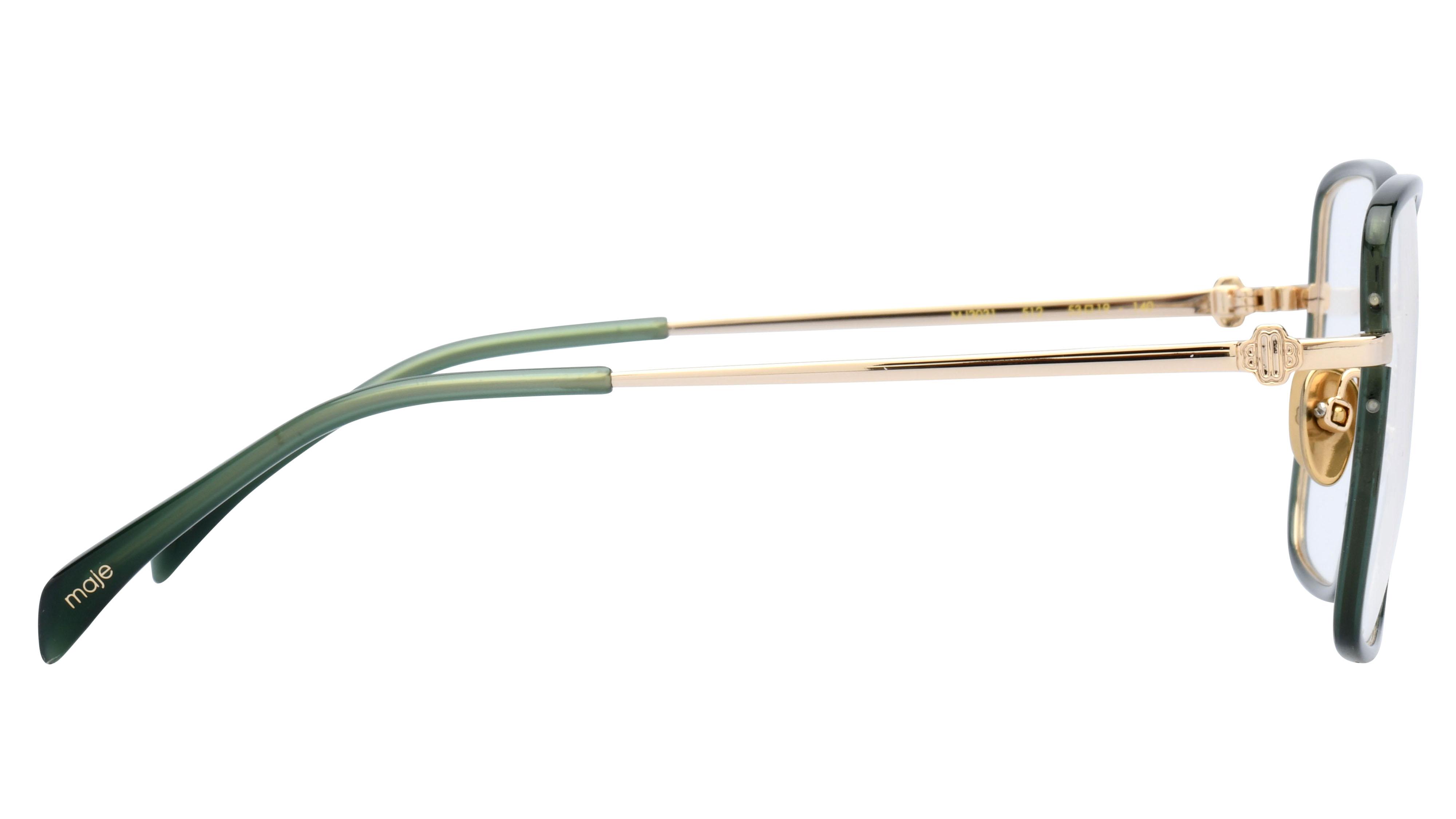 Lunettes de vue Maje Femme Or Rectangle MJ3031 Droite