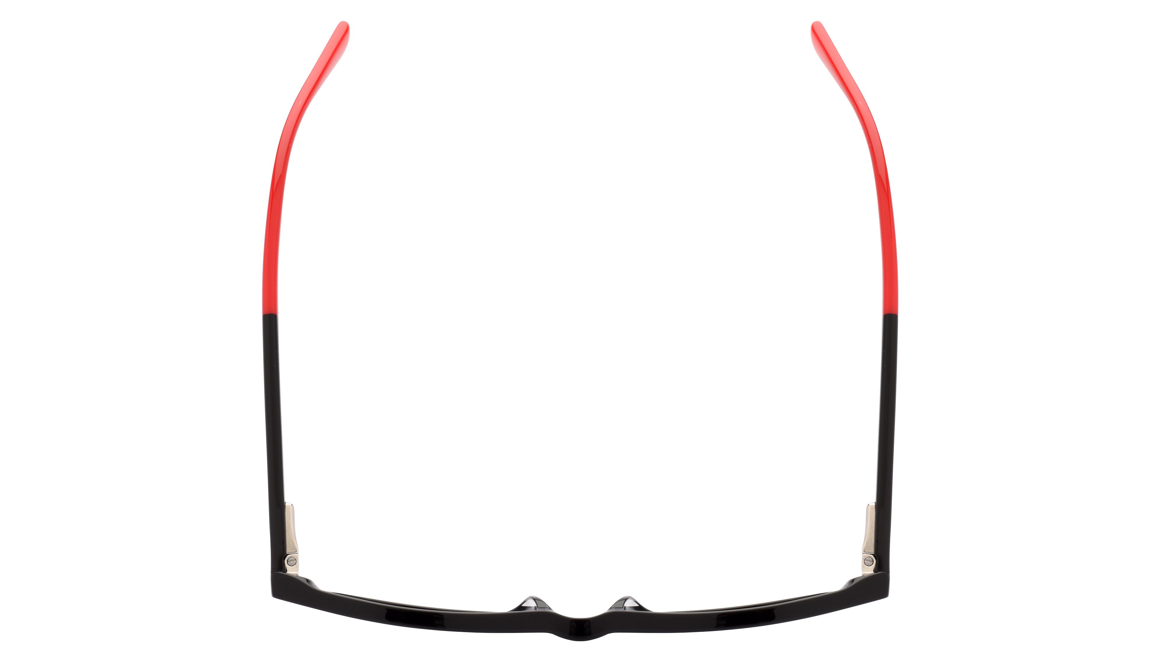 Lunettes de vue Le Coq Sportif Homme Noir Rectangle Lcs2204 Dessus