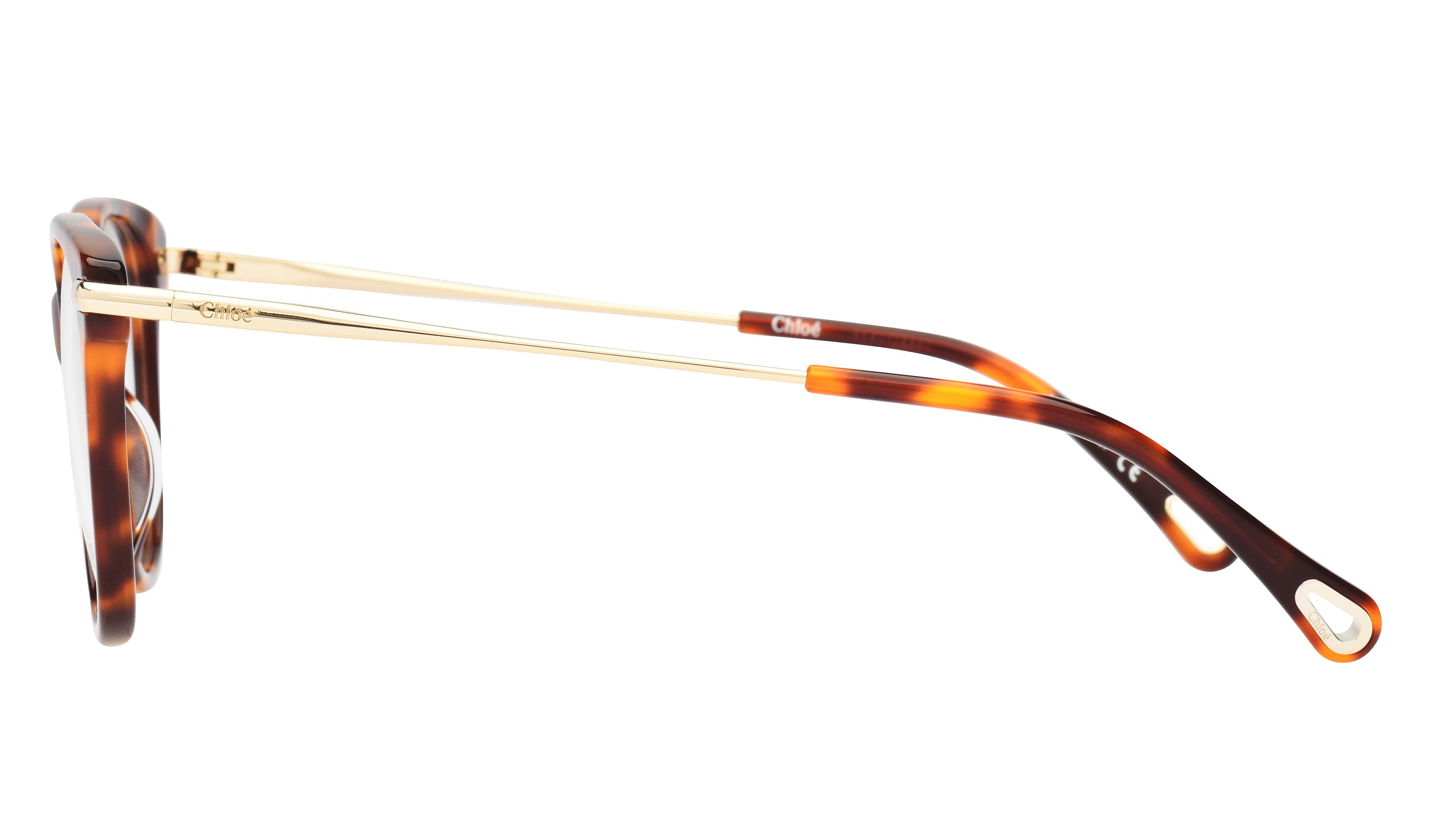 Lunettes de vue Chloé Femme Écaille Papillon Ch0058O Gauche