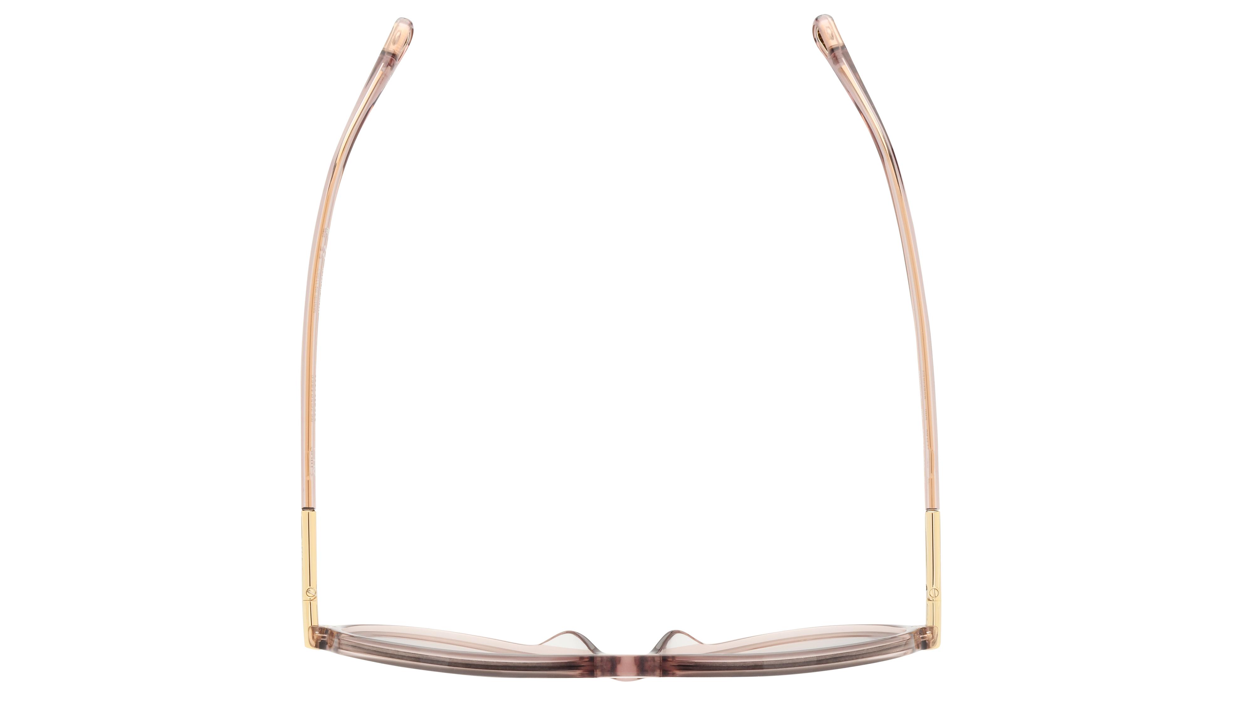 Lunettes de soleil Chloé Femme Rose Aviateur Ch0395S Dessus