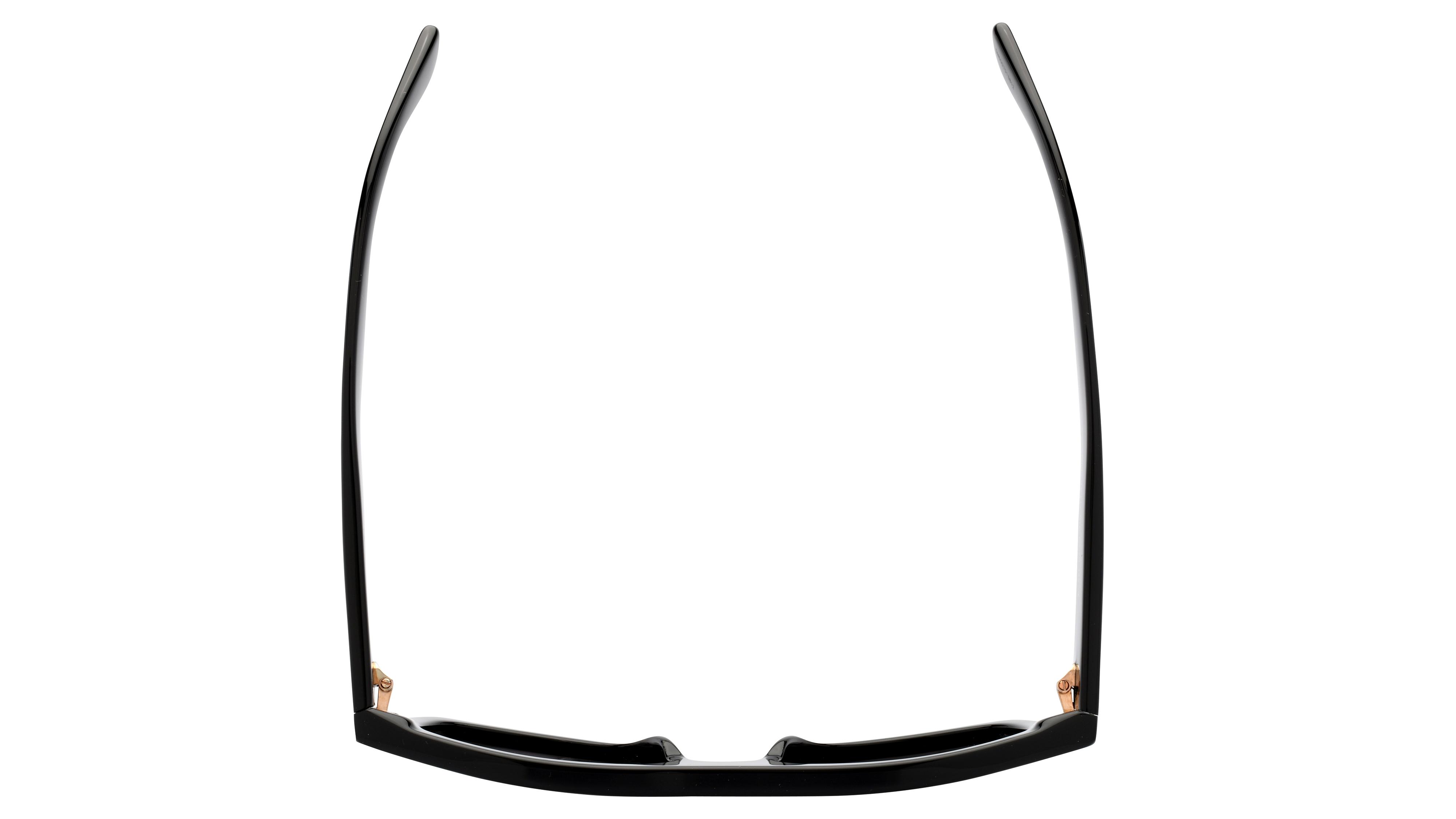 Lunettes de soleil Tom Ford Homme Noir Carré FT0711 Dessus