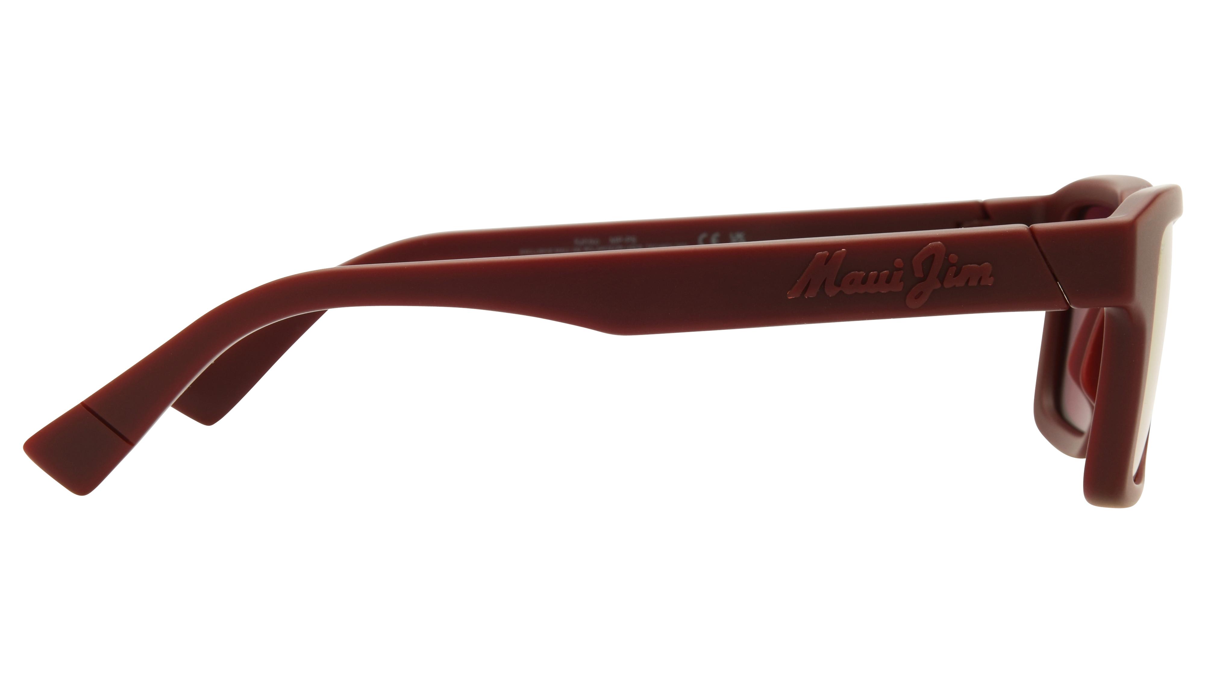Lunettes de soleil  Mixte Rouge Rectangle mj0635s Droite