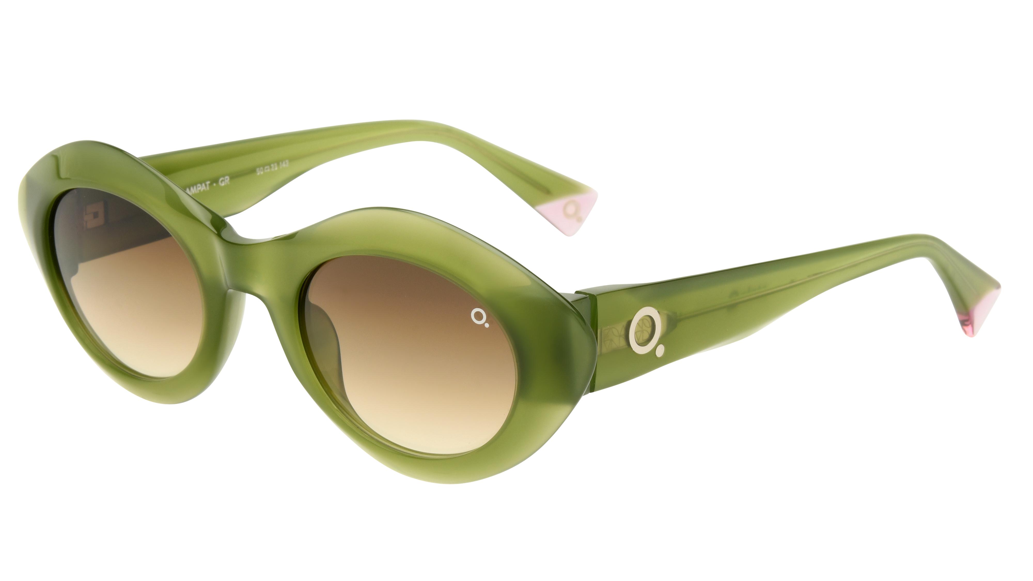 Lunettes de soleil Etnia Barcelona Femme Vert Ovale Ampat Trois-Quart