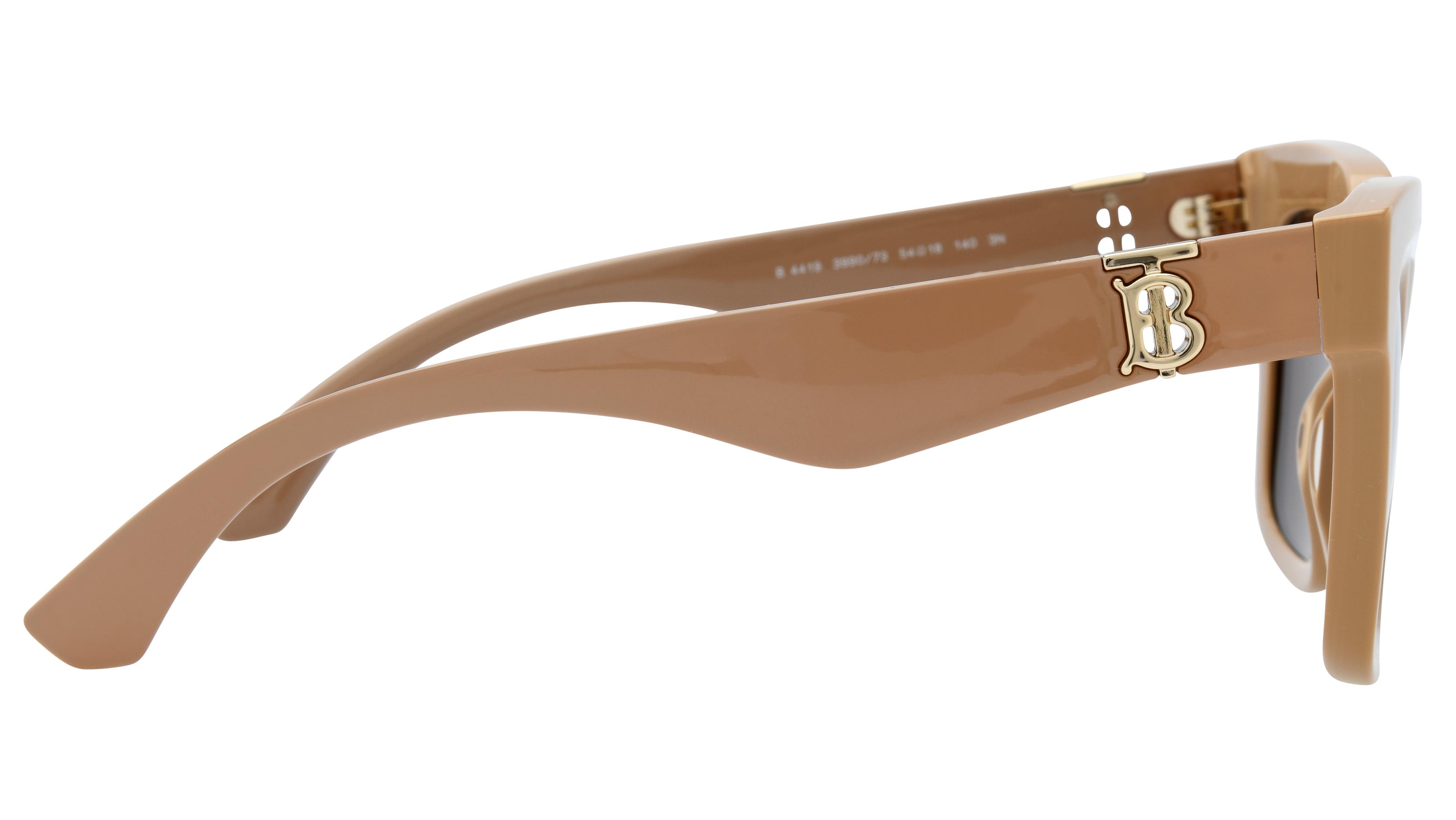 Lunettes de soleil Burberry Femme Marron Carré BE4419 Droite