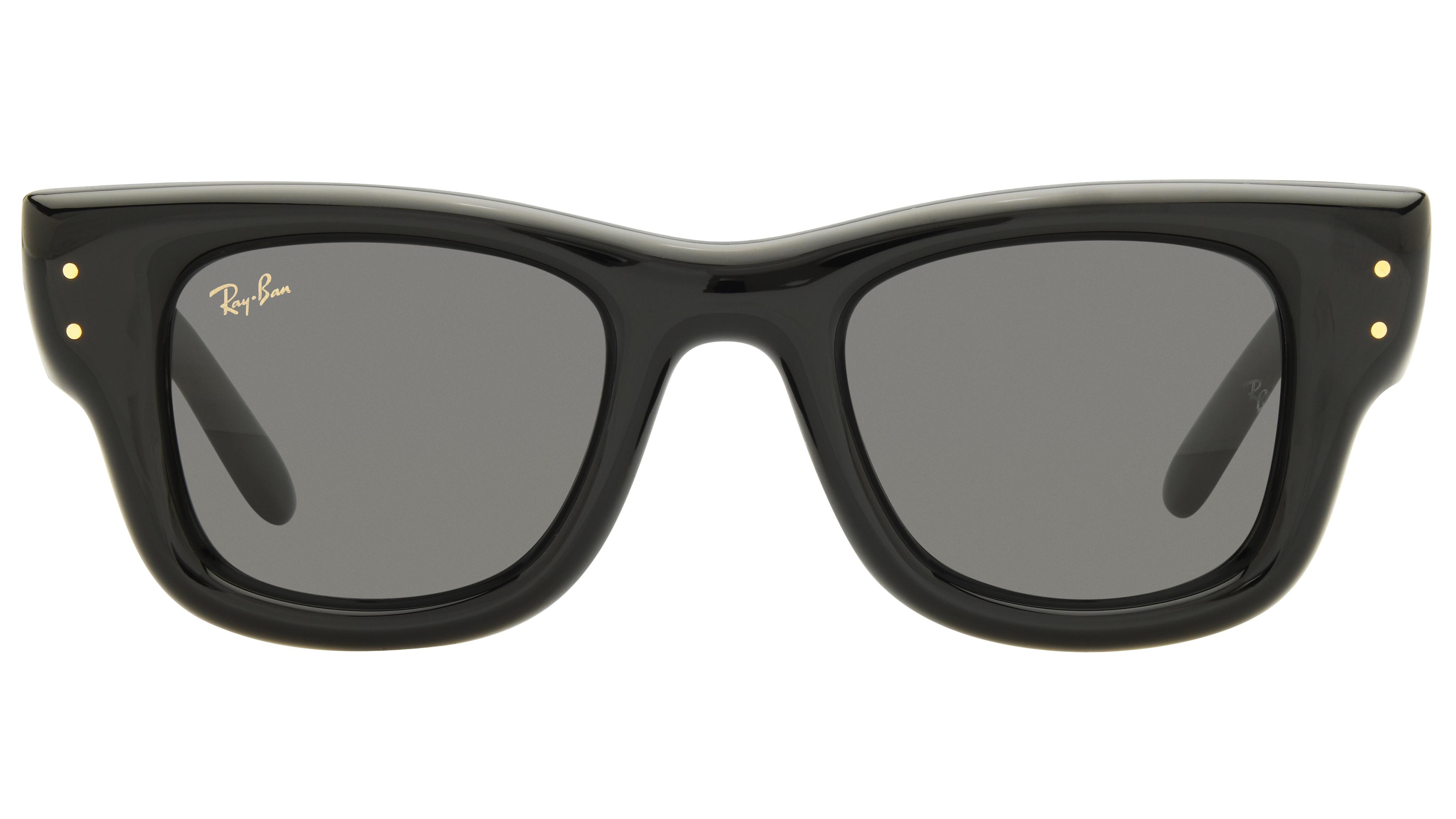 Lunettes de soleil Ray-Ban Mixte Noir Carré RB4940 Face