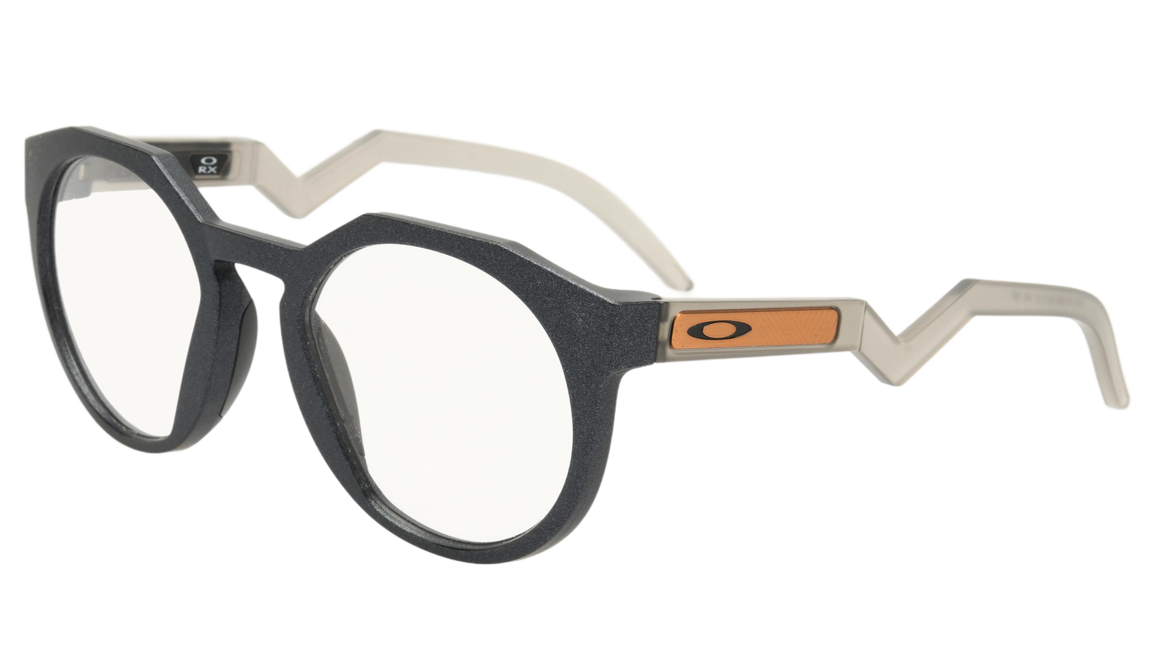 Lunettes de vue Oakley Homme Bleu Ronde Ox8139 Trois-Quart