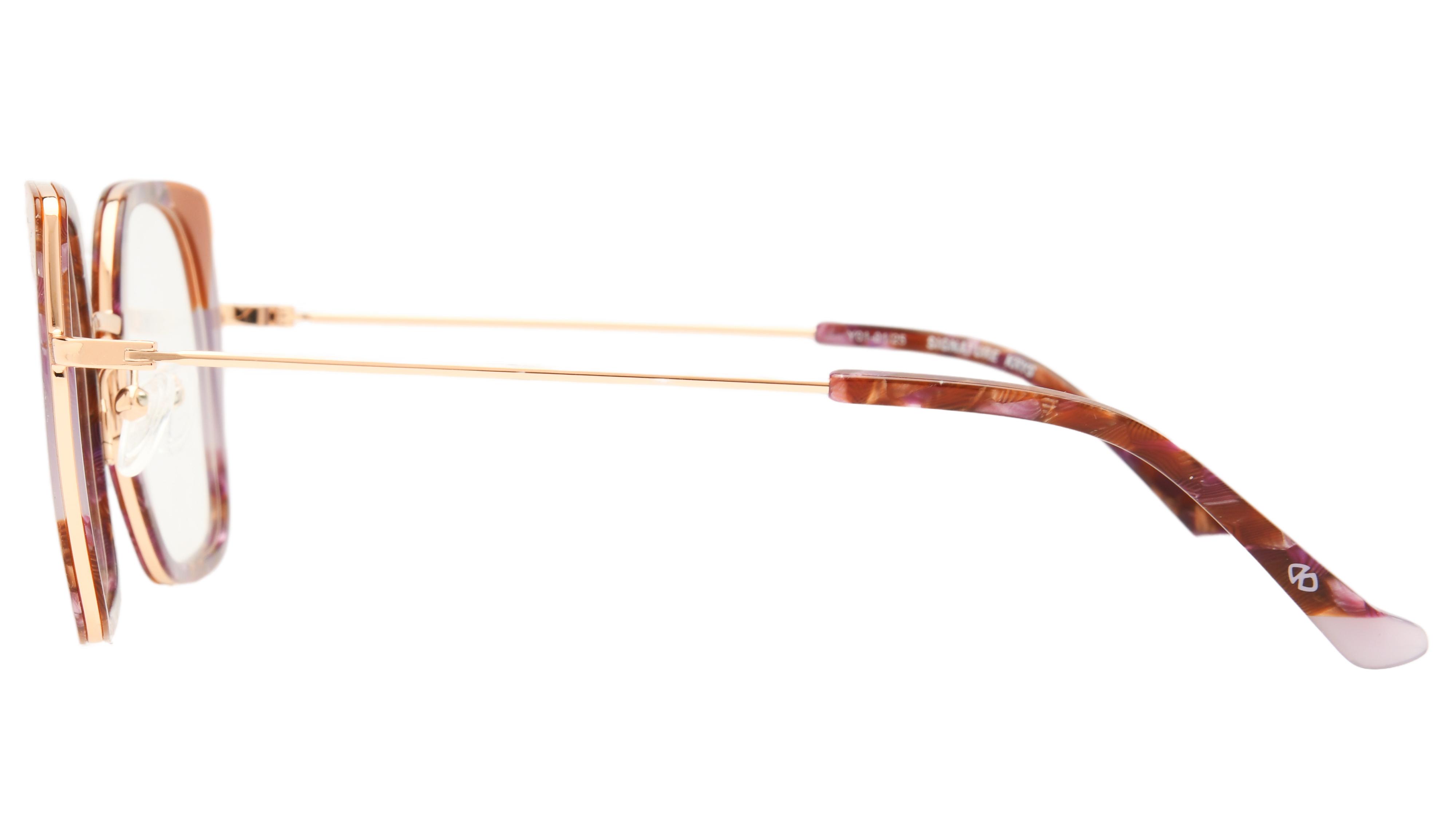 Lunettes de vue Signature Krys Femme Écaille Papillon Kis2505 Gauche