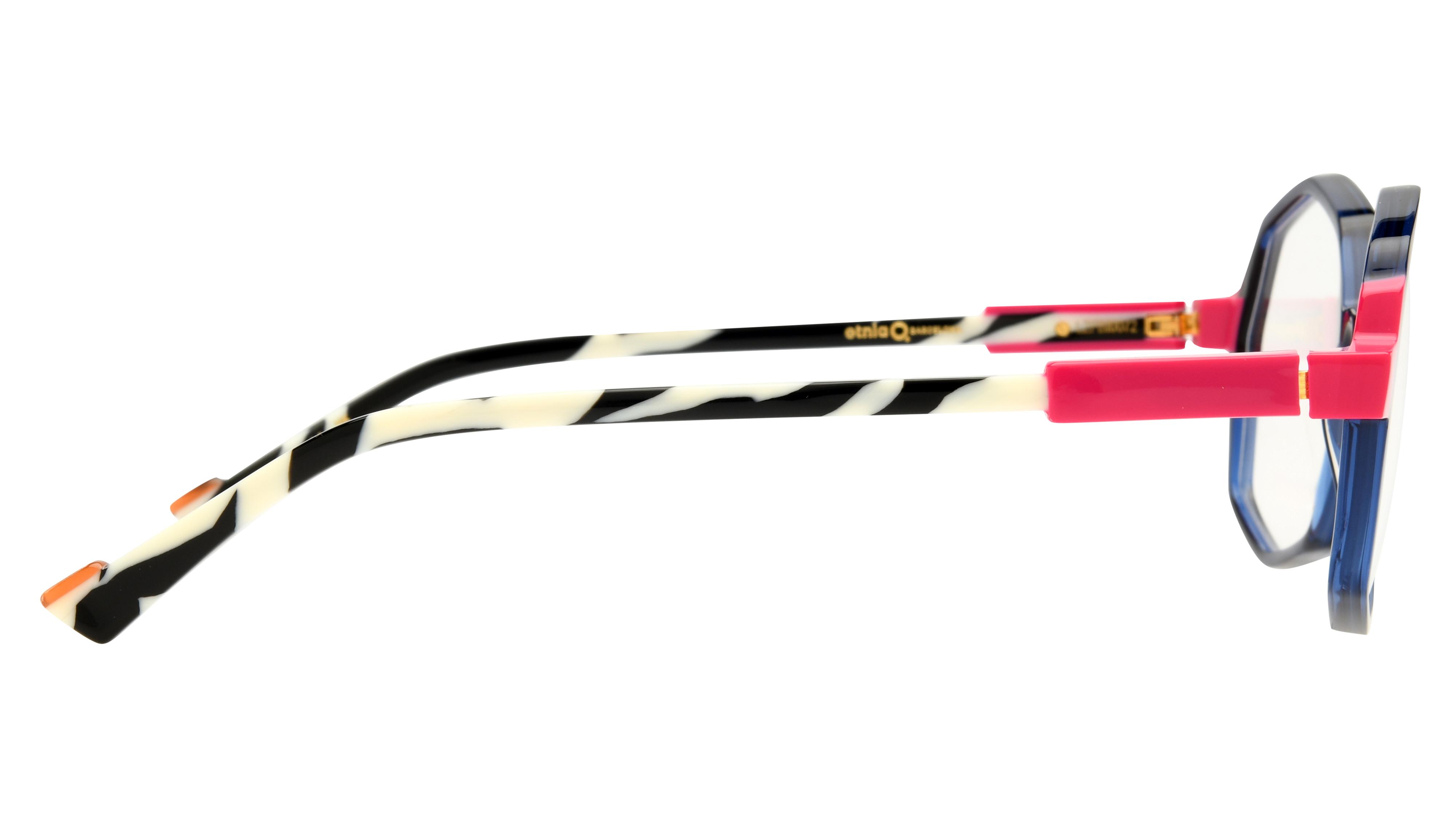 Lunettes de vue Etnia Barcelona Parma54O Blfu Bleu Cristal Ovale - Krys, image size:4000x2251