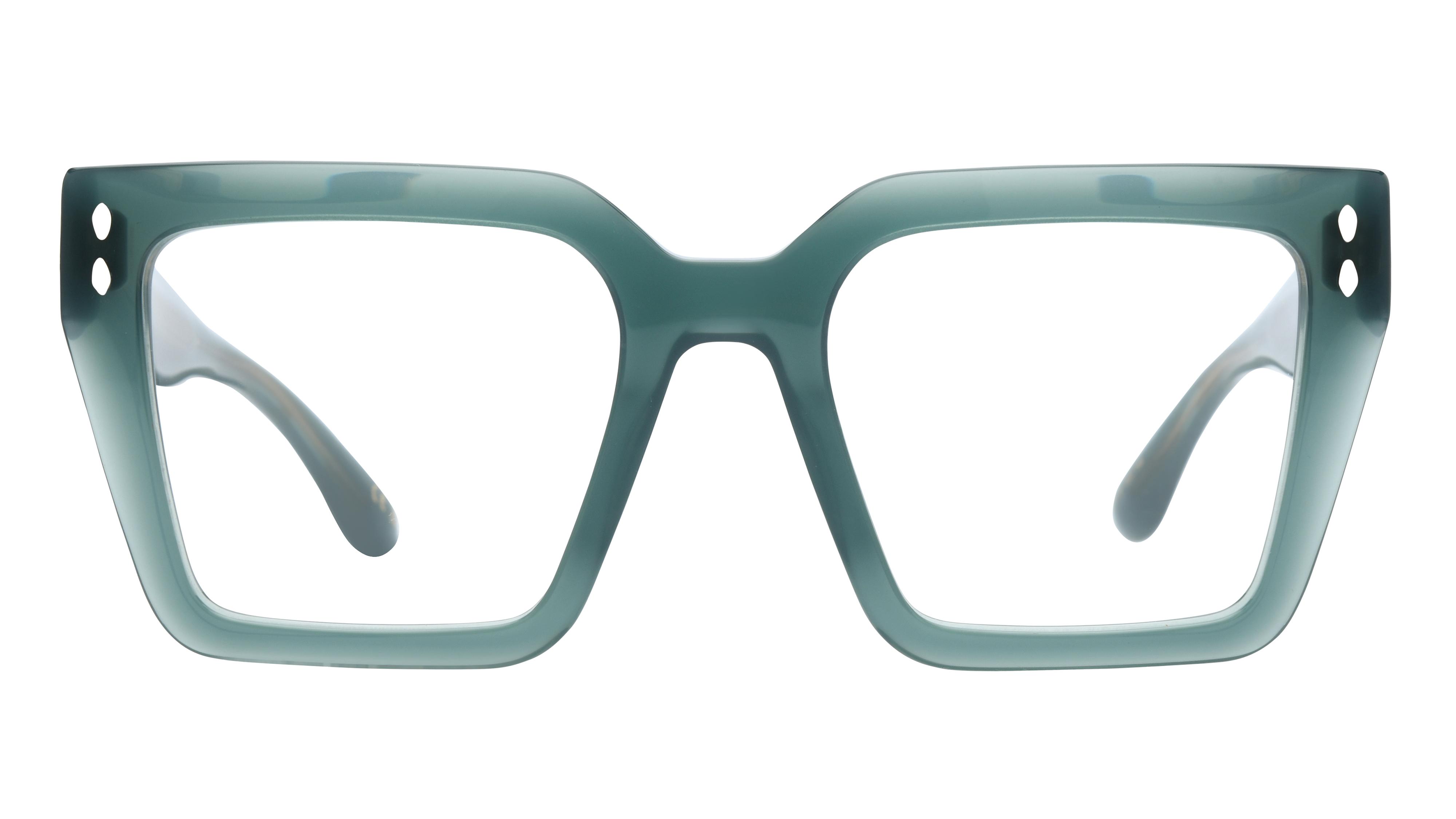 Lunettes de vue Isabel Marant Femme Vert Rectangle Im0175 Face