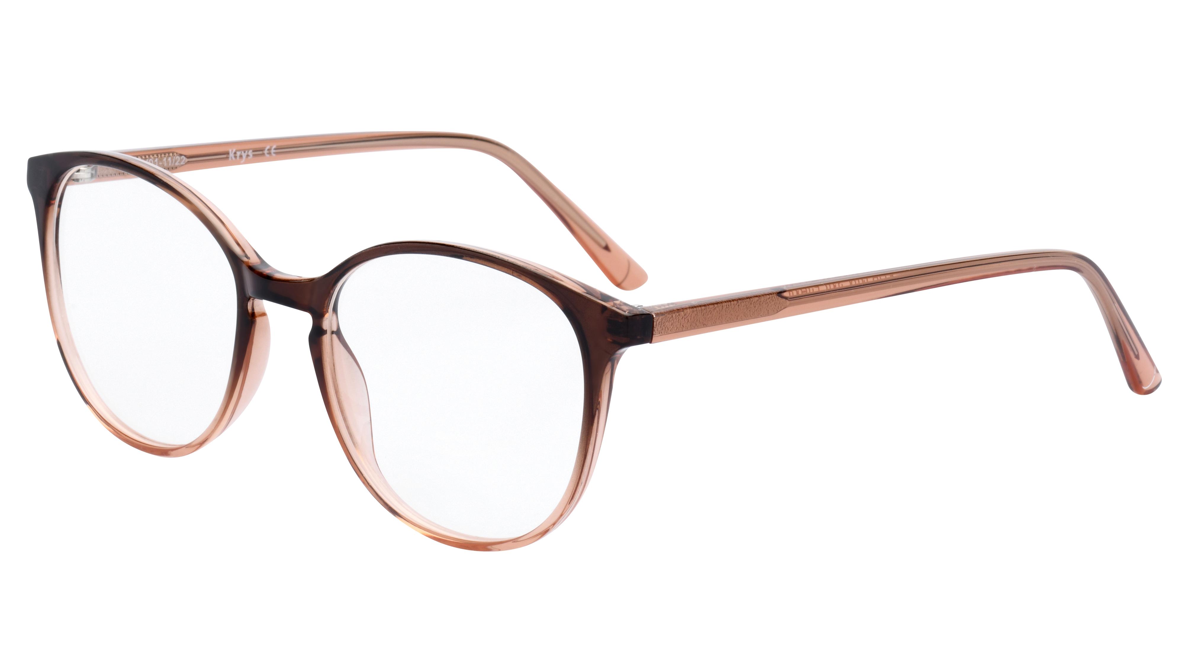 Lunettes de vue Signature Krys Femme Marron Pantos Kor2104 Trois-Quart