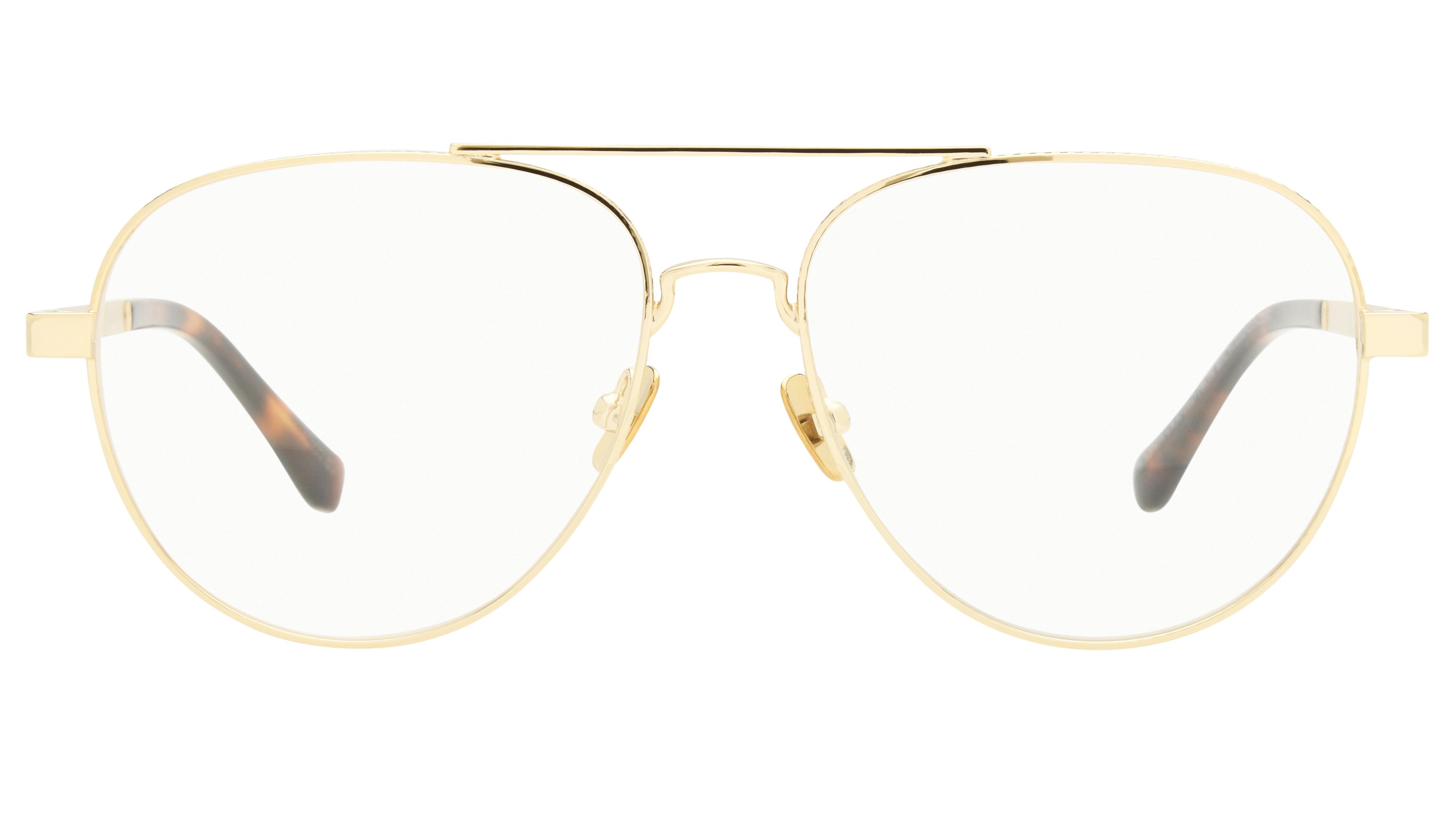 Lunettes de vue Sandro Femme Or Aviateur SD4052 Face