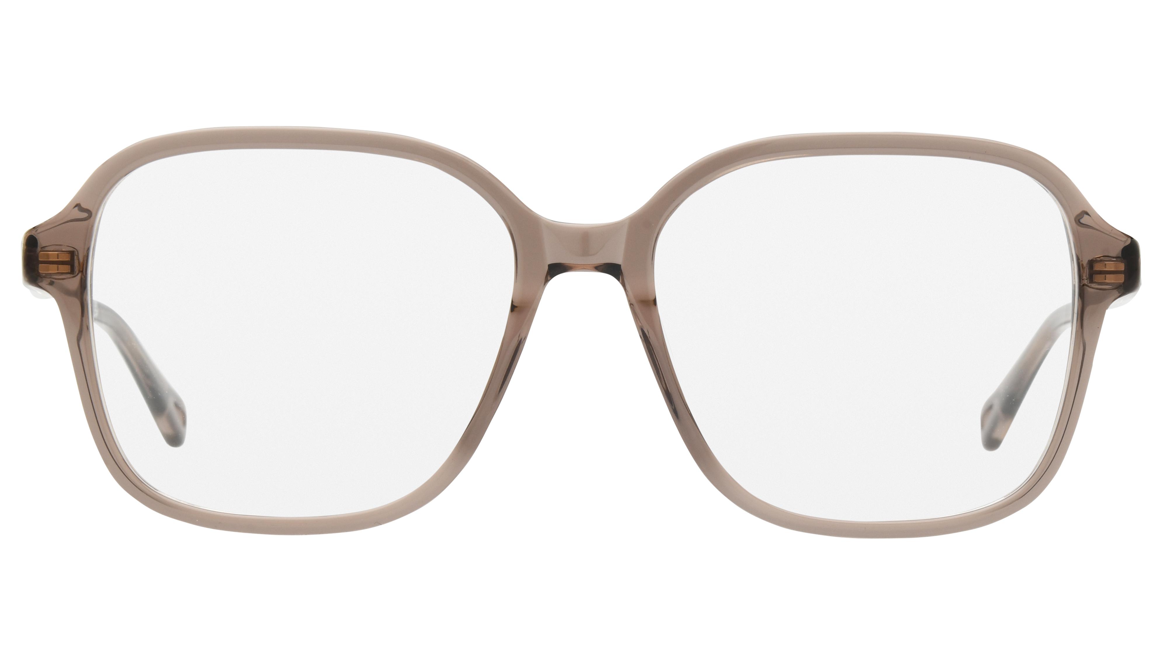Lunettes de vue Chloé Femme Gris Carré Ch0313O Face
