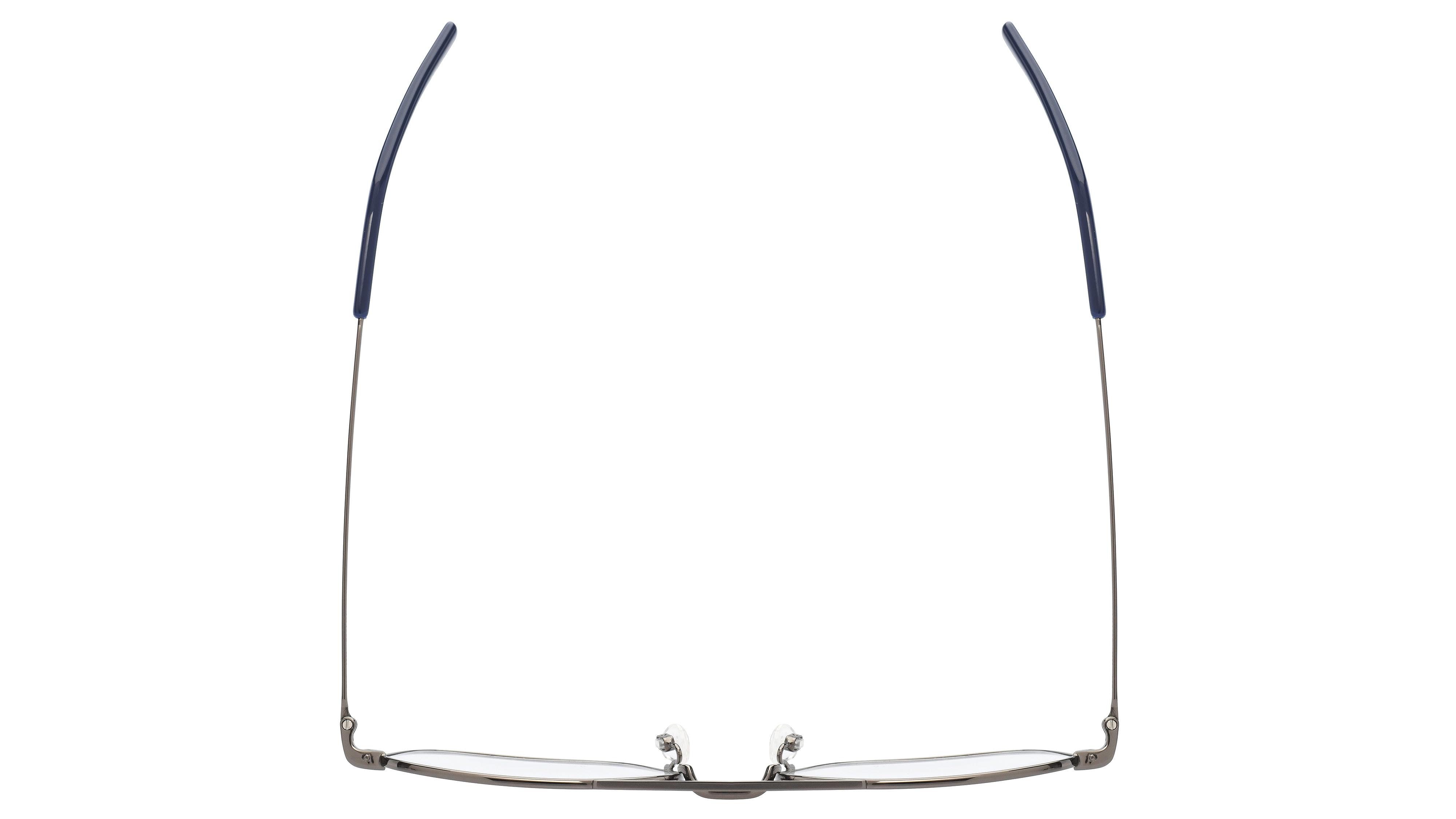 Lunettes de vue Levi's Mixte Argent Aviateur Lv1008 Dessus