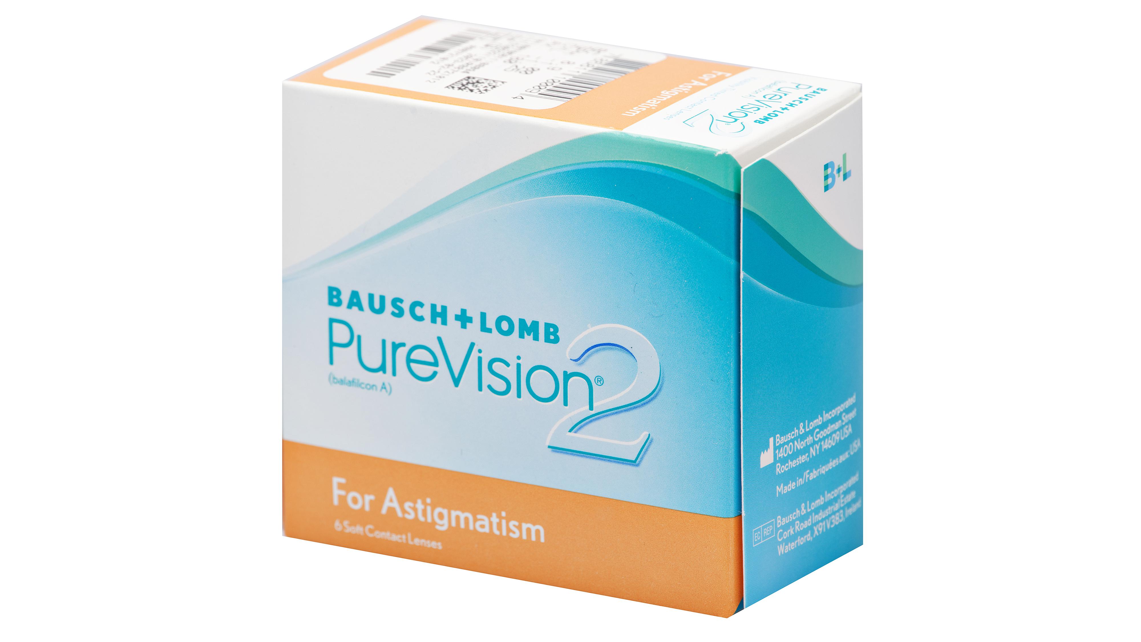 Lentilles de contact Purevision 2HD for astigmatism Boîte de 6
