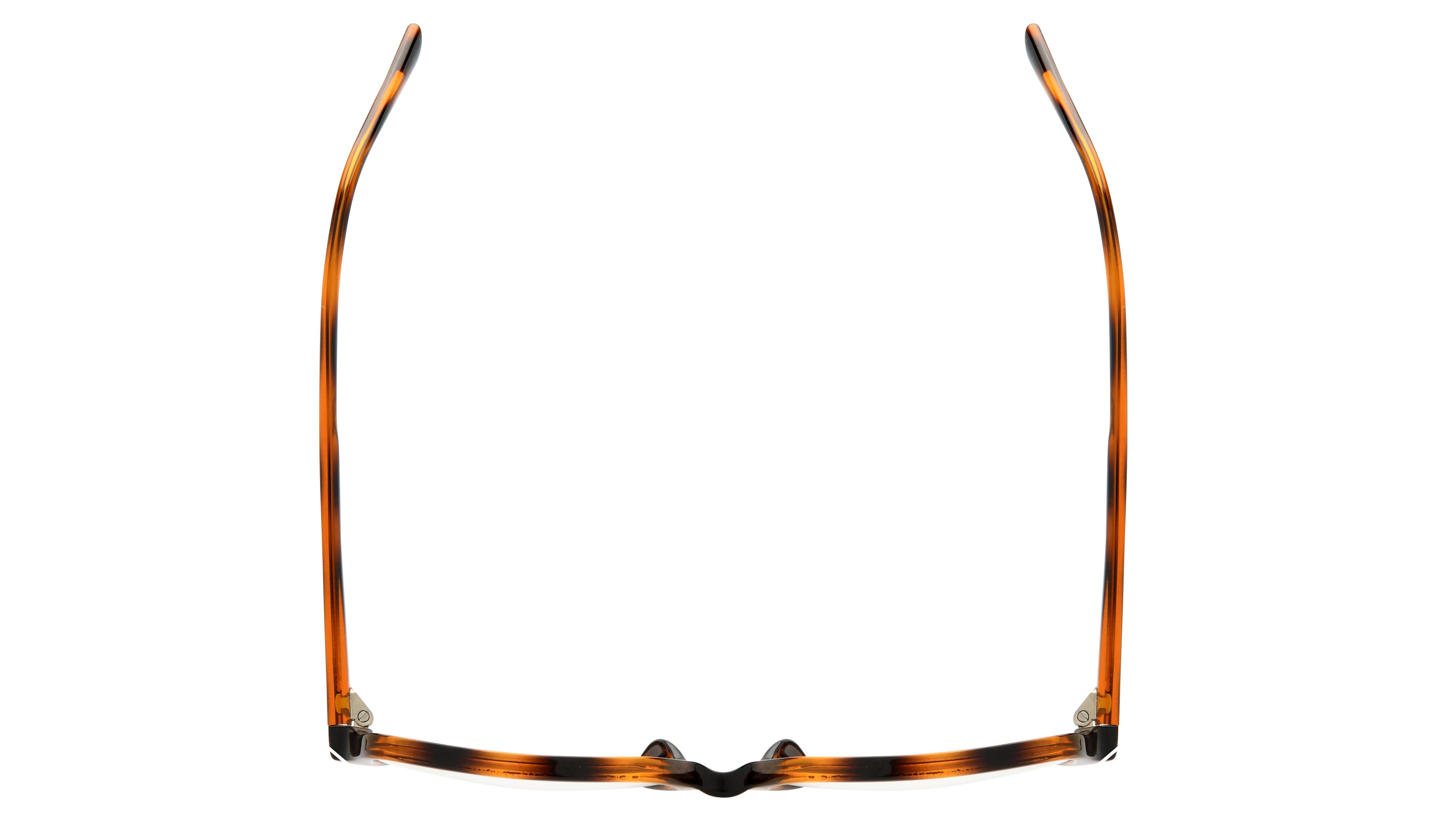 Lunettes de vue Alternance Femme Écaille Carré Alt25102 Dessus