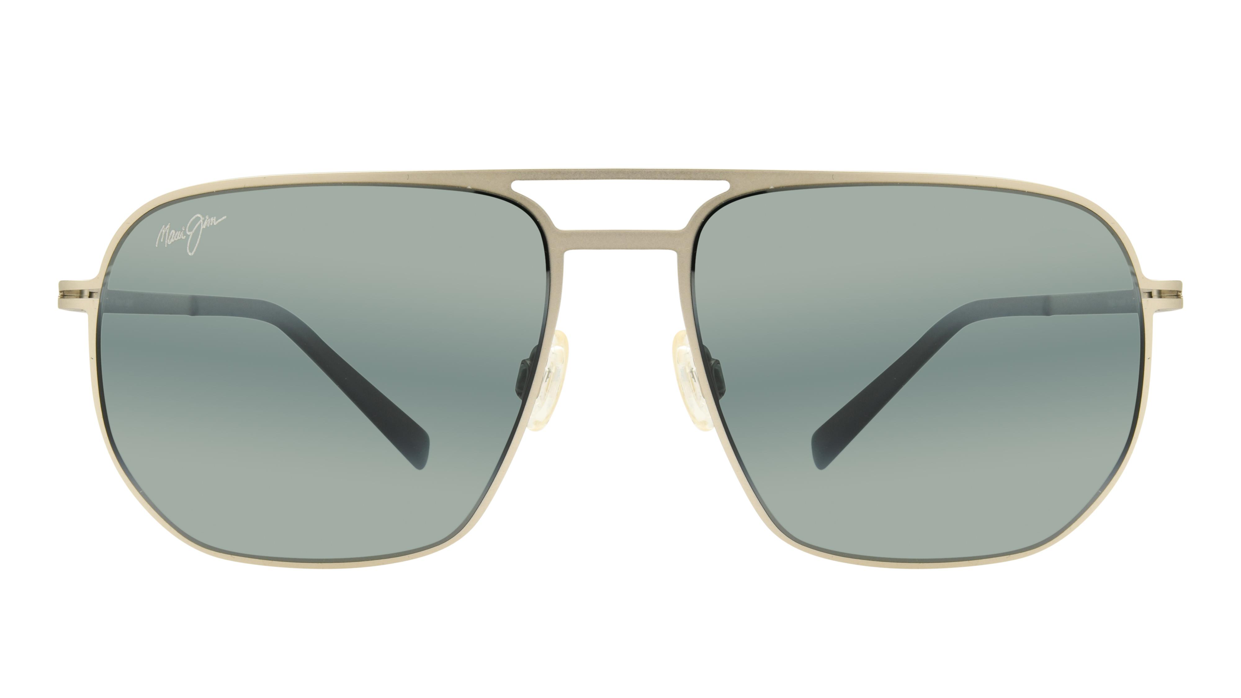 Lunettes de soleil  Mixte Argent Rectangle mj0605s Face