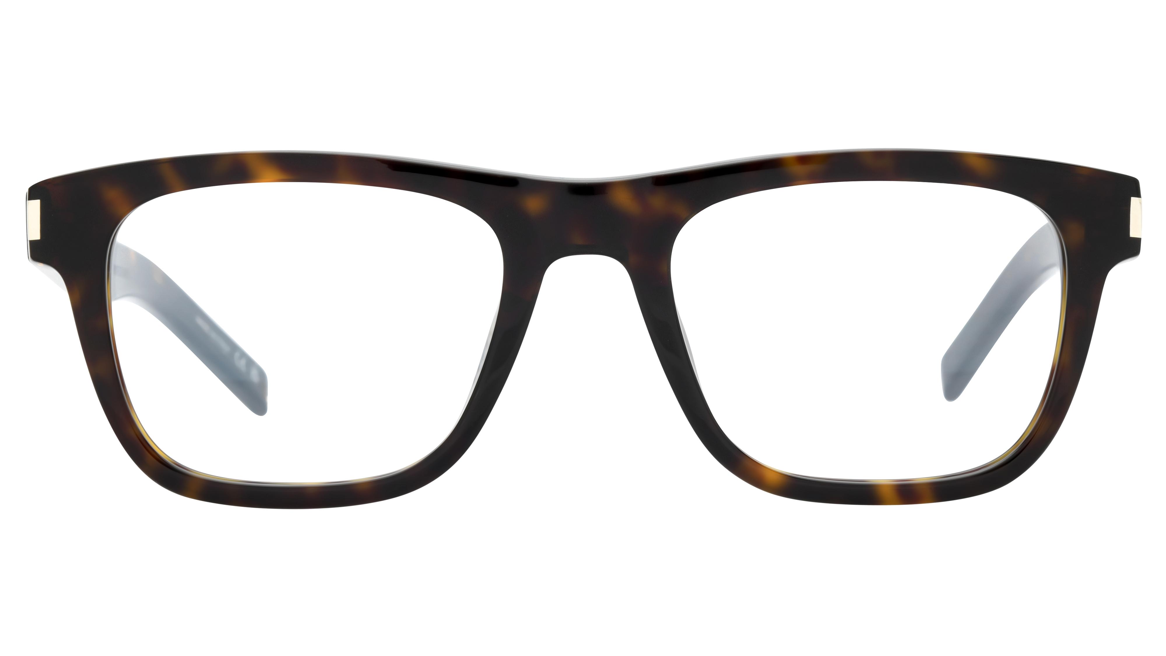 Lunettes de vue Saint Laurent Mixte Écaille Rectangle Sl819Opt Face