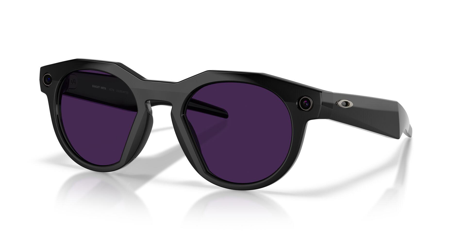 Lunettes de soleil Oakley Meta Mixte Noir Sport Ow8002 Dessus