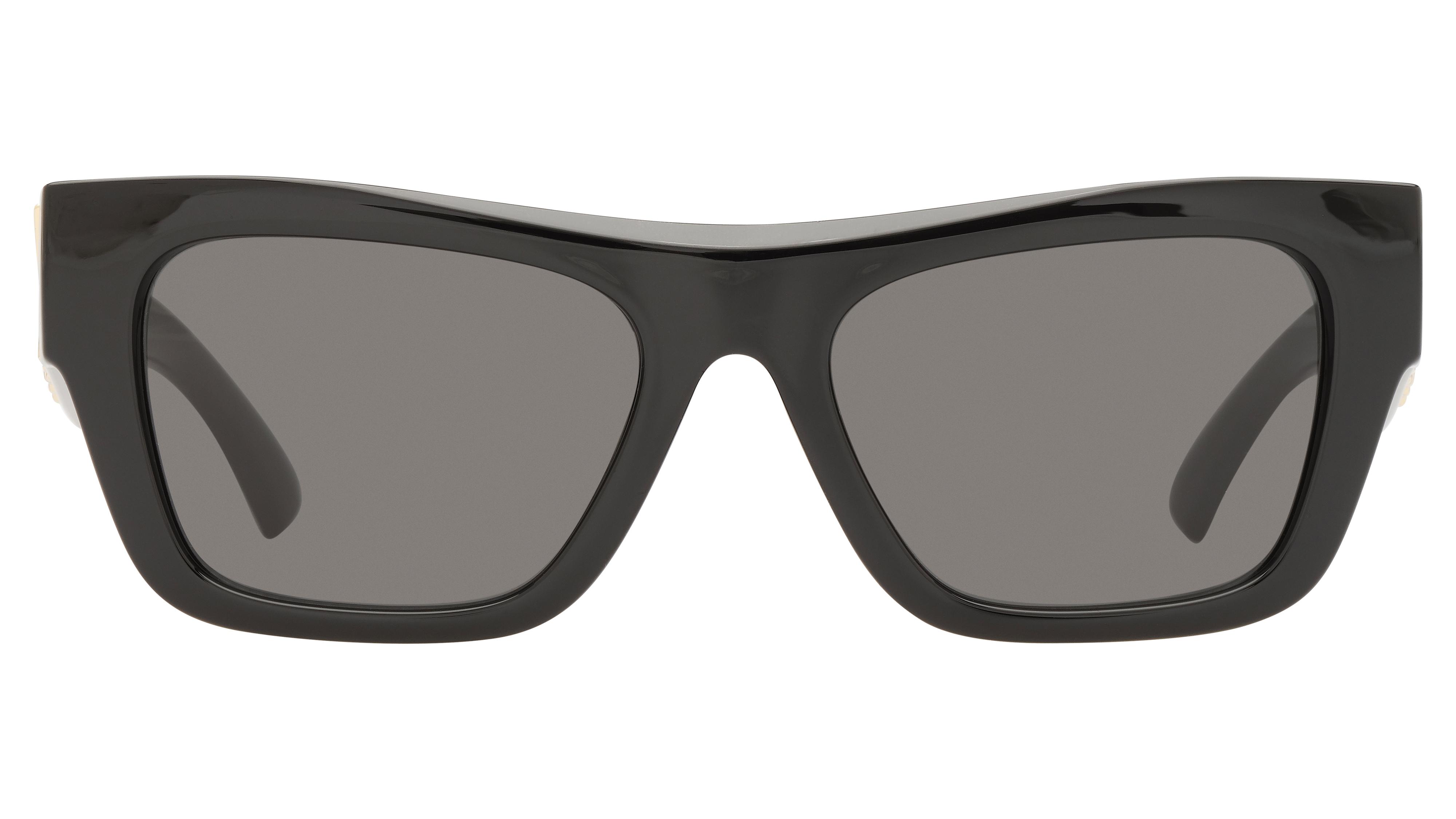 Lunettes de soleil Burberry Femme Noir Rectangle be4490u Face