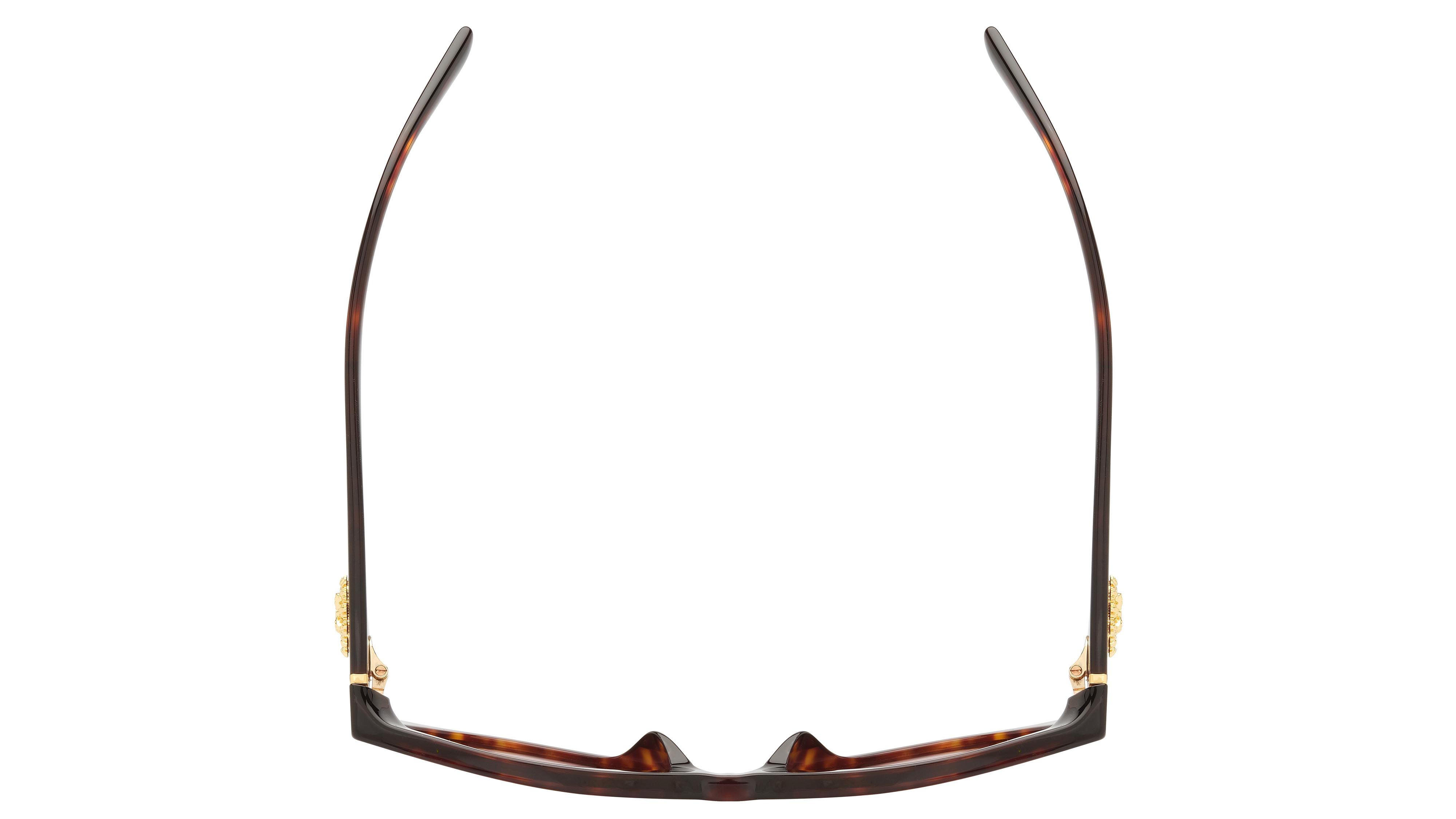 Lunettes de soleil Dolce&Gabbana Femme Écaille Papillon dg4536 Dessus