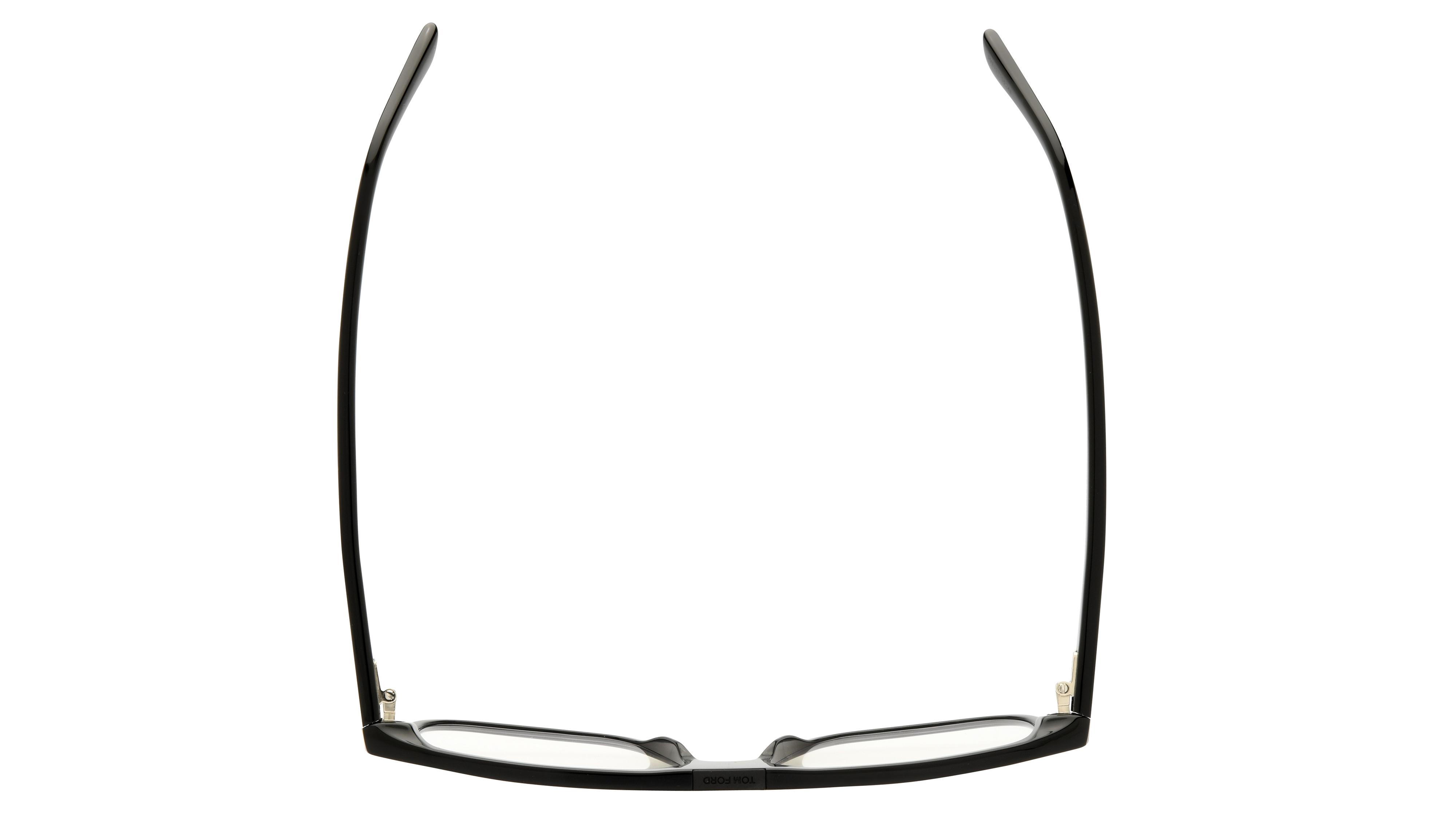 Lunettes de vue Tom Ford Femme Noir Aviateur Tf5901-B-N Dessus