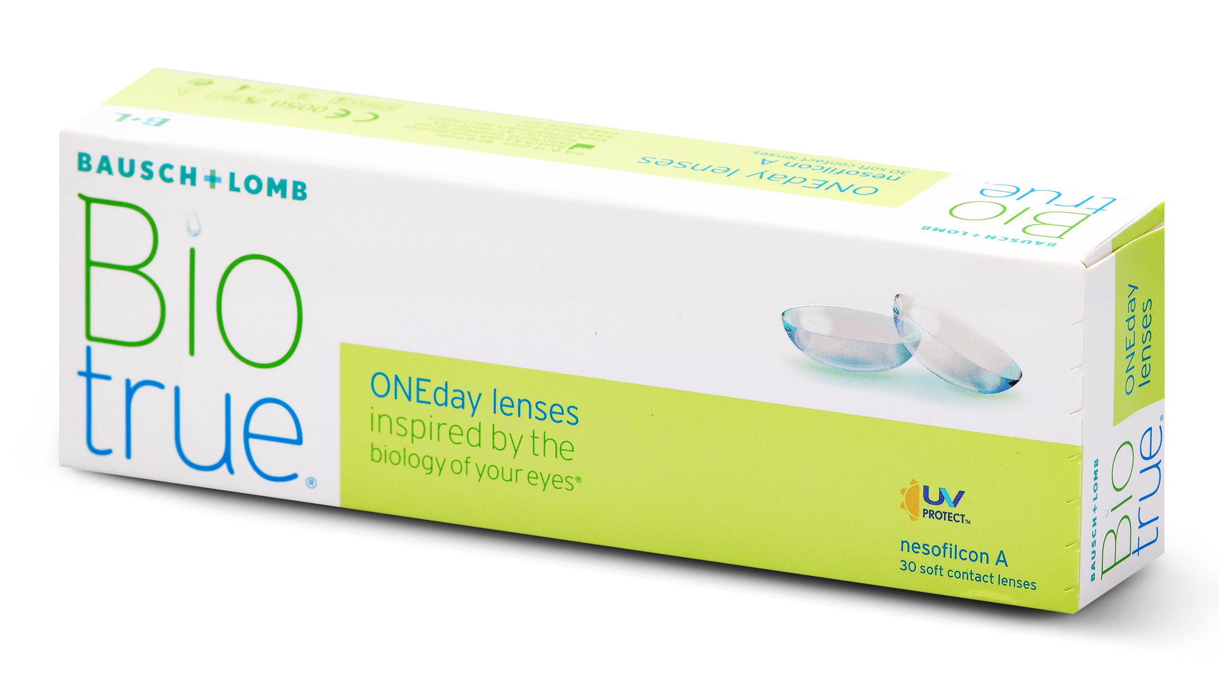 Lentilles de contact Biotrue One Day Boite de 30