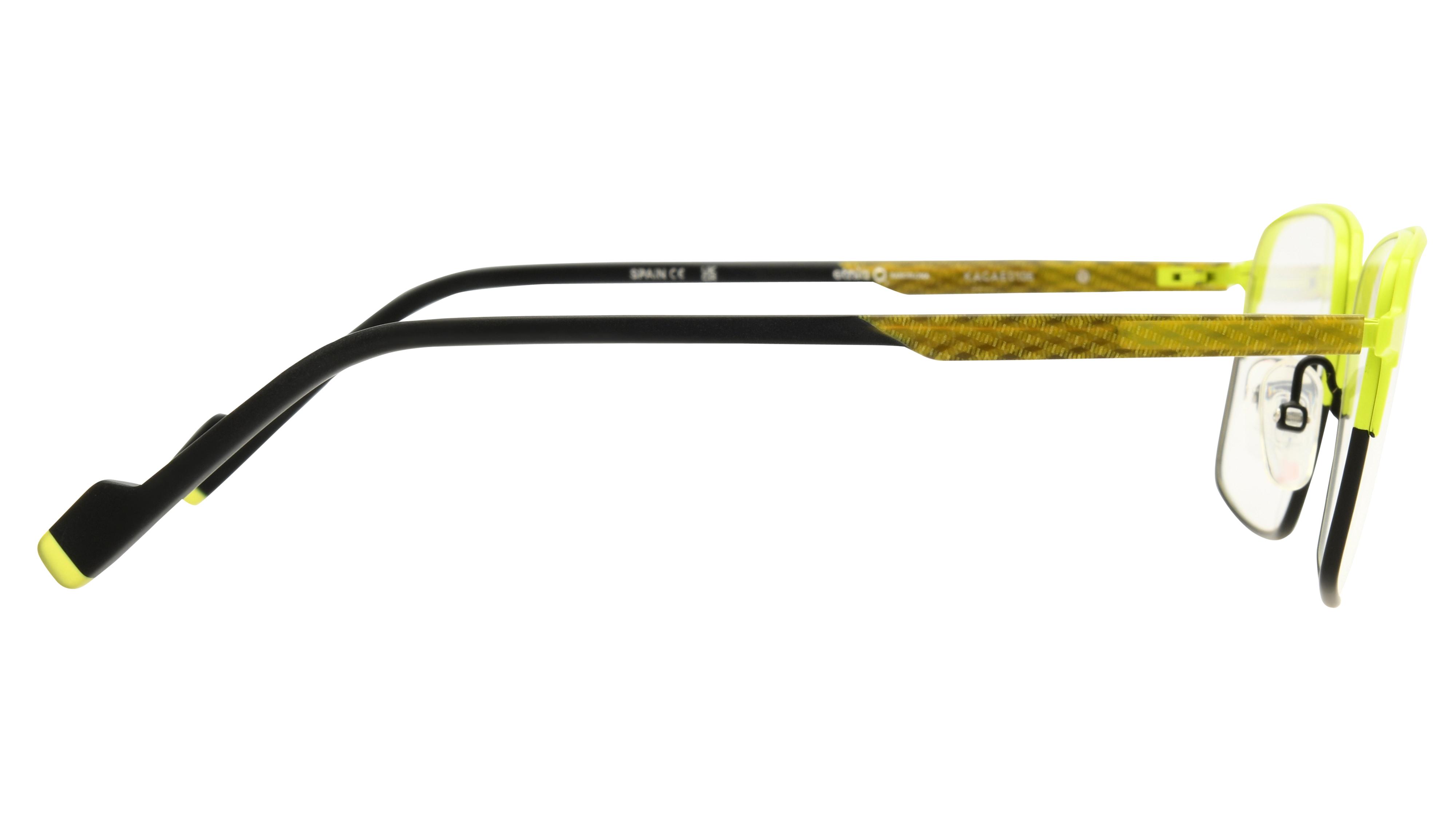 Lunettes de vue Etnia Barcelona Homme Jaune Rectangle Amar Droite