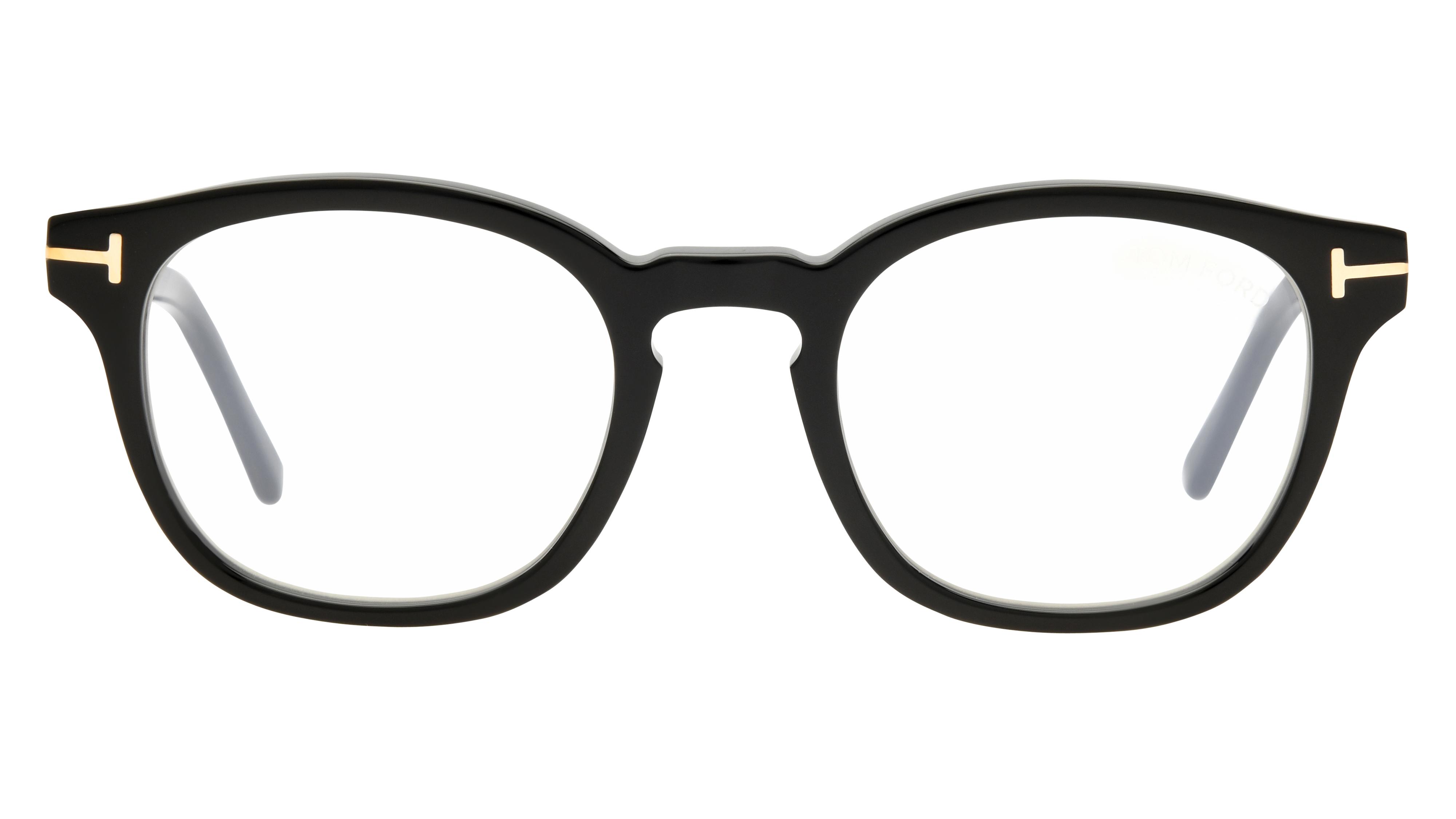 Lunettes de vue Tom Ford Homme Noir Carré Tf5532-B Face