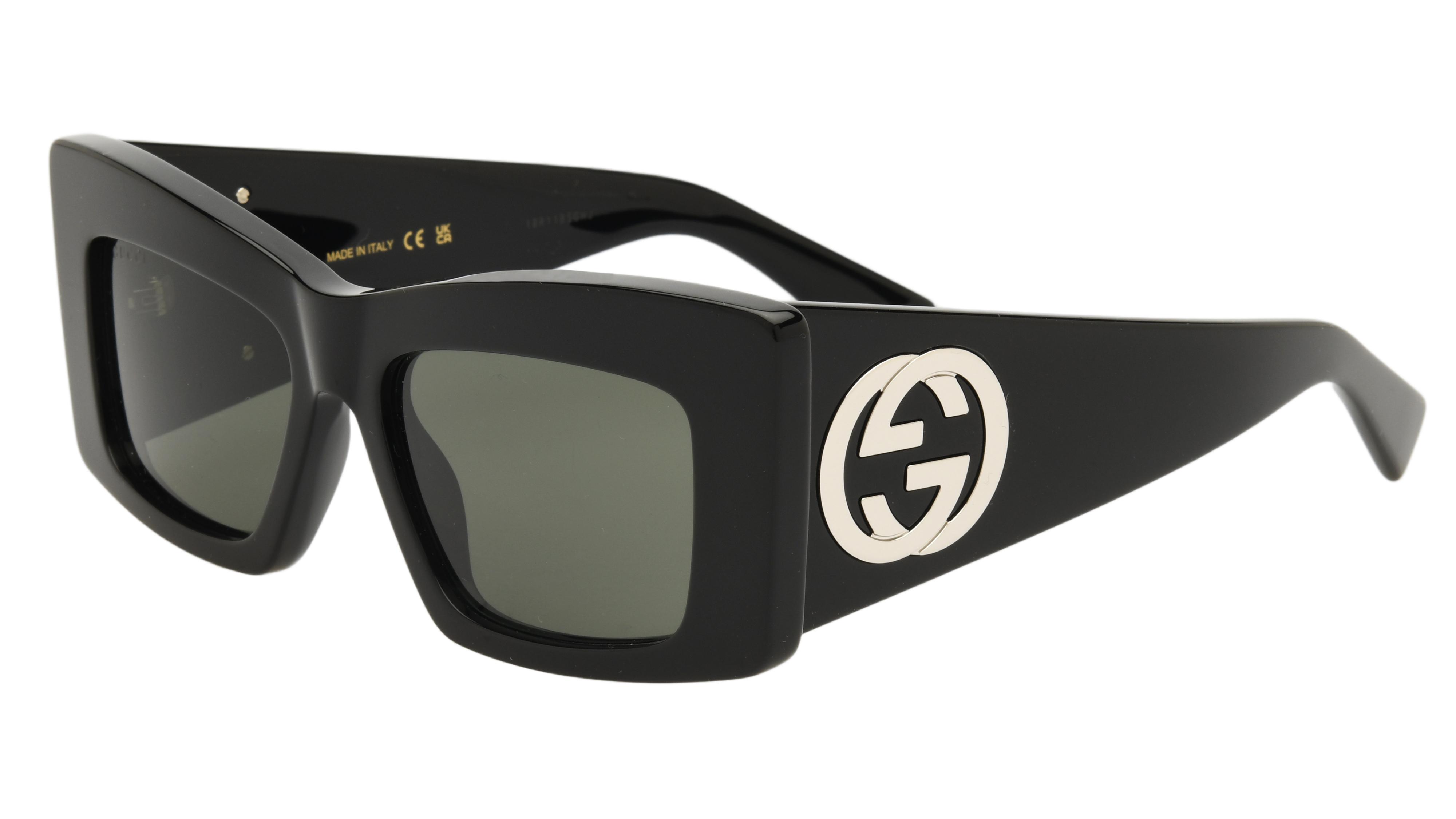 Lunettes de soleil Gucci Femme Noir Papillon GG1842S Trois-Quart