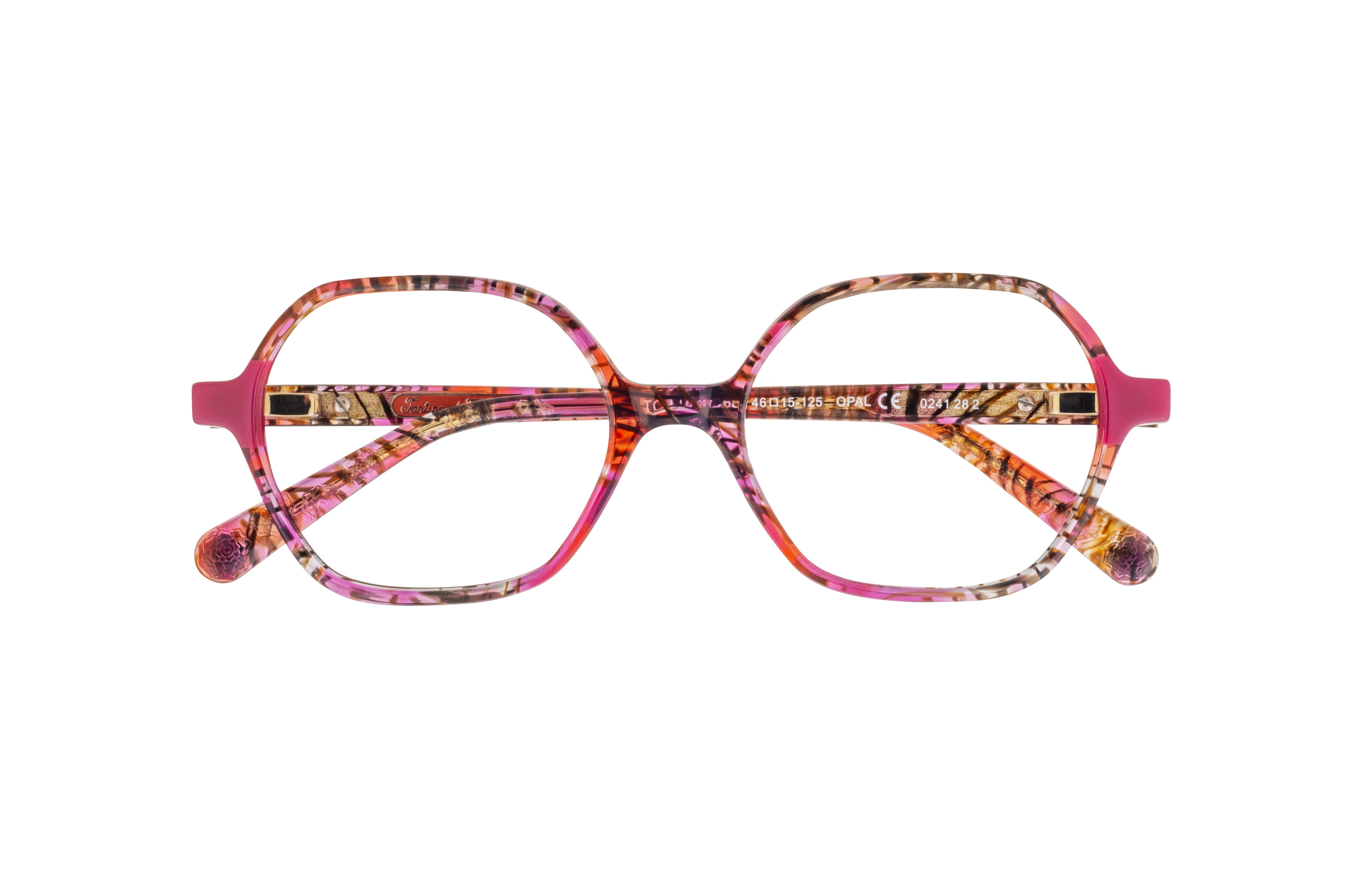 Lunettes de vue Tartine et Chocolat Enfant Violet Angulaire TCAA388C68 Face