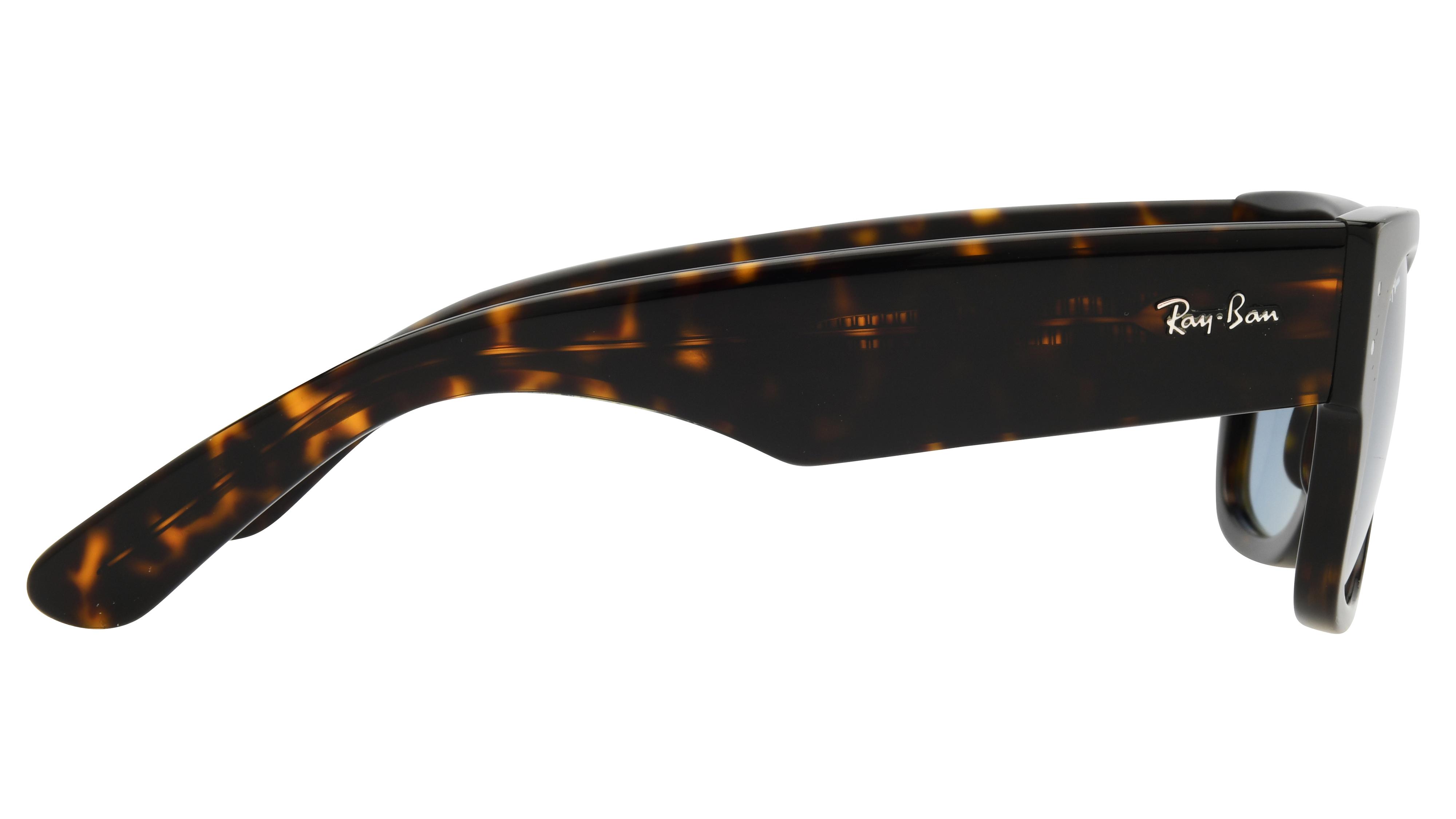 Lunettes de soleil Ray-Ban Mixte Écaille Carré RB0840S Droite